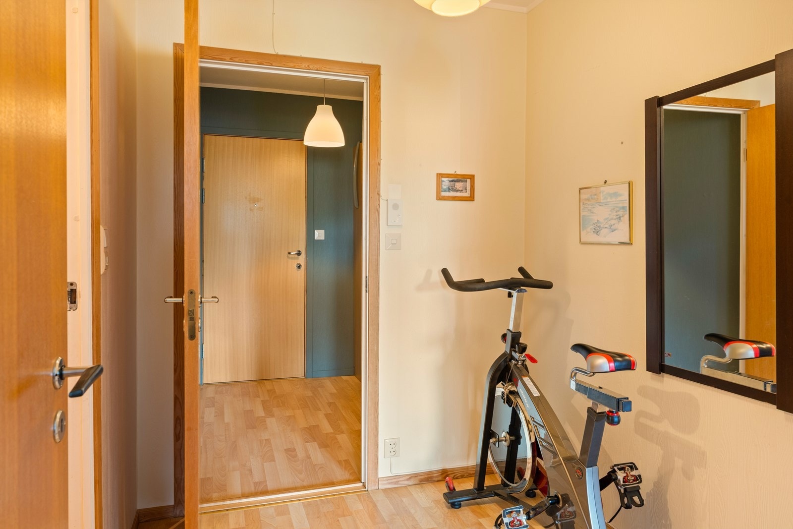 Praktisk innvendig bod med oppbevaringsplass. Galleribilde