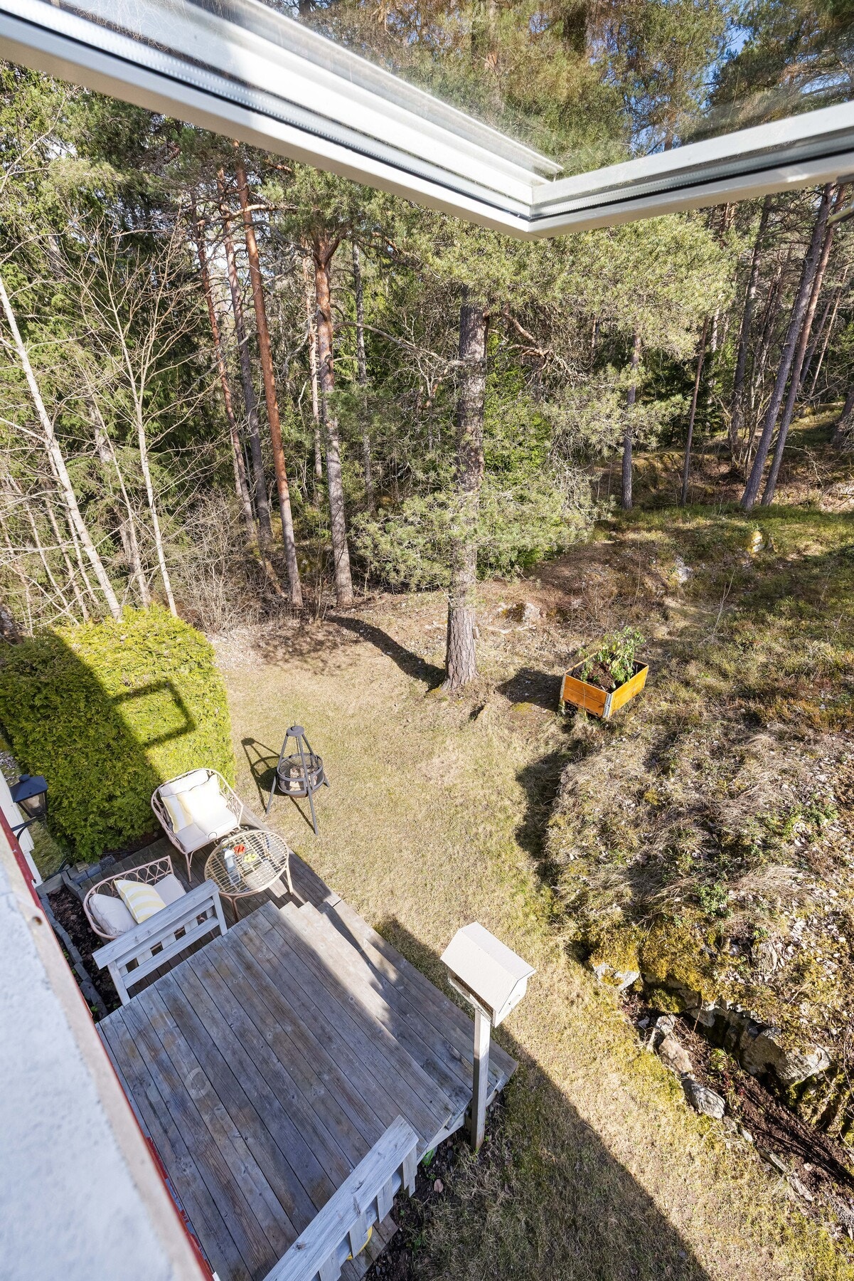 Utsikten fra vinduet er upåklagelig. Galleribilde