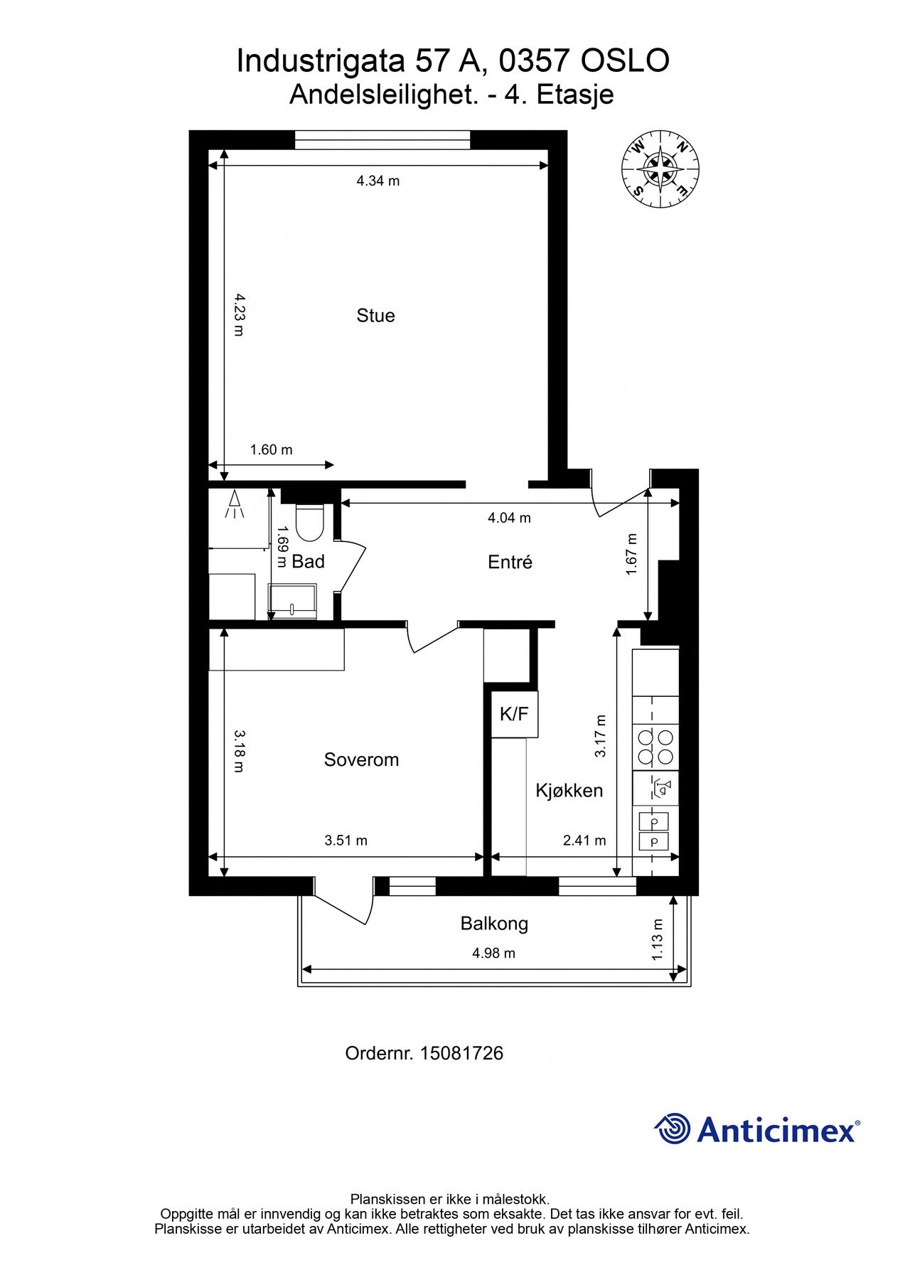 Planskisse. Galleribilde