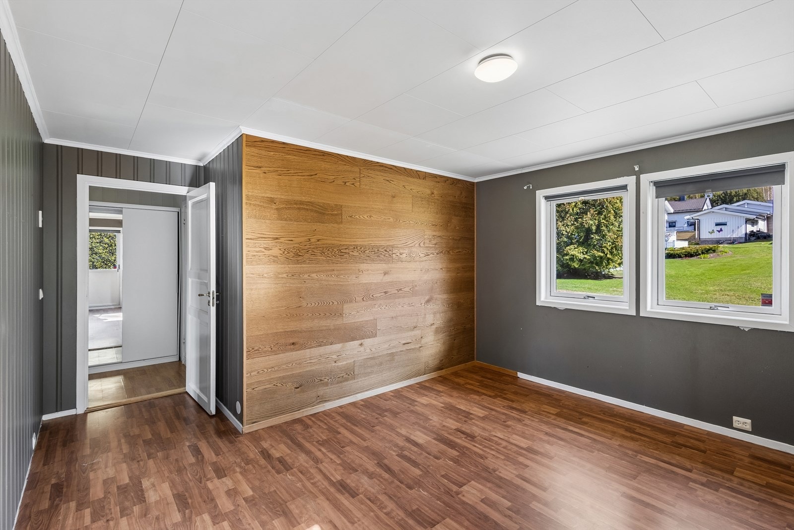 Rommene kan enkelt tilpasses ulike behov, enten det er som barnerom, gjesterom eller kontor. Galleribilde