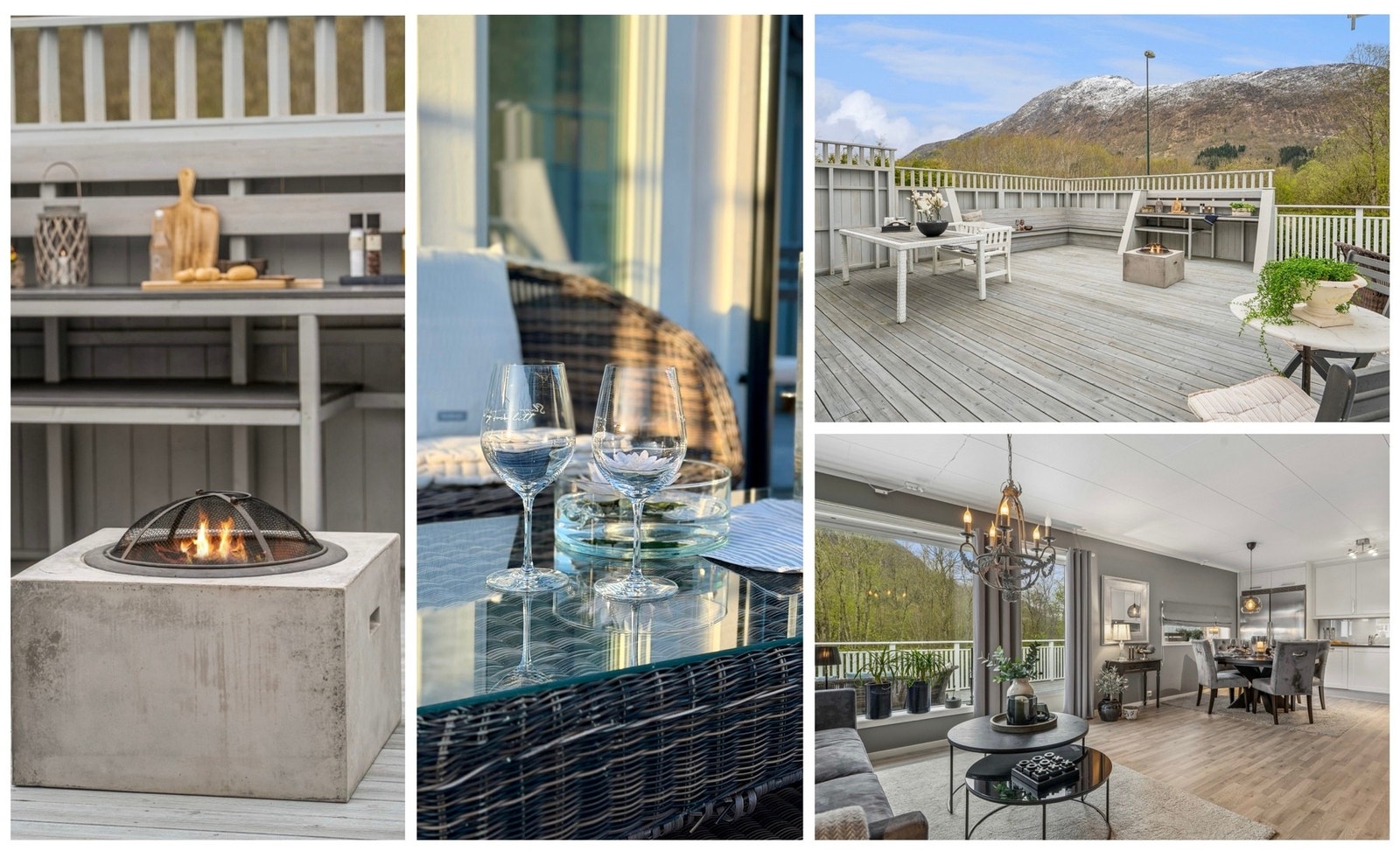 Velkomen til Mosflatevegen 22A! Ein tiltalande halvpart av tomannsbustad med stor flott terrasse og sentrumsnær beliggenheit Galleribilde