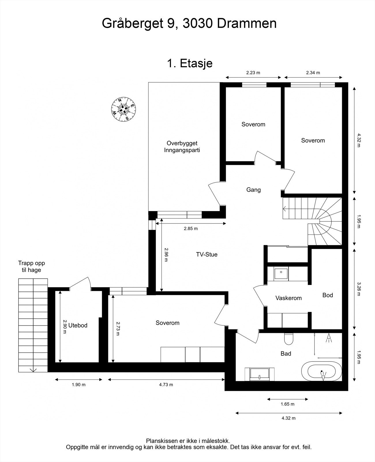 Planskisse 1. Etasje Galleribilde