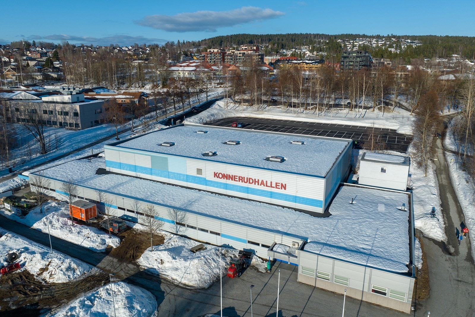 Konnerud har et meget aktivt idrettsmiljø, både sommer og vinter Galleribilde