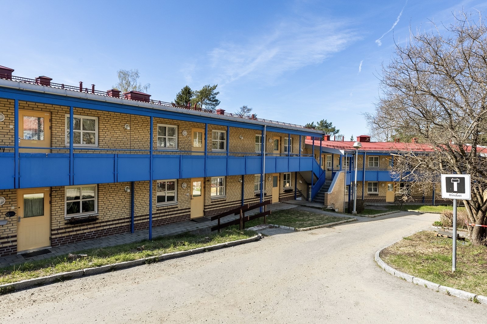Kantarellen Terrasse er et populært boligområde på Mortensrud. Galleribilde