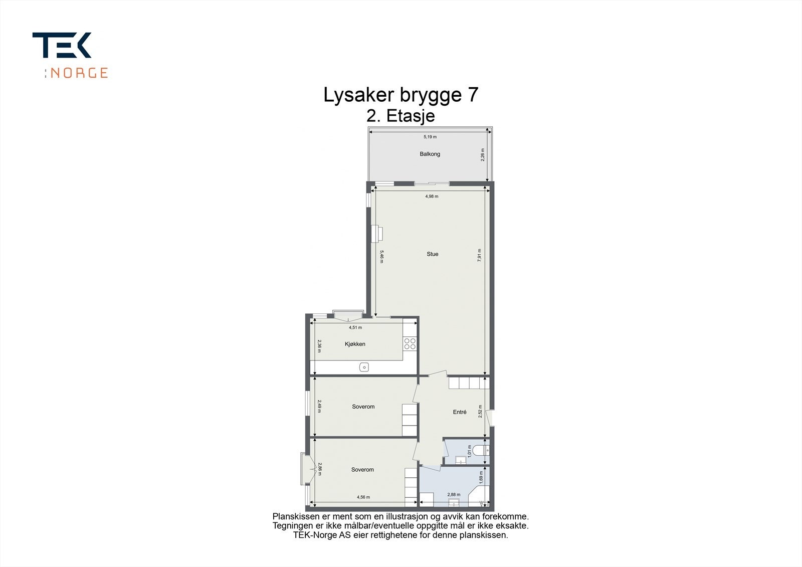 Plantegning | 2. etasje Galleribilde