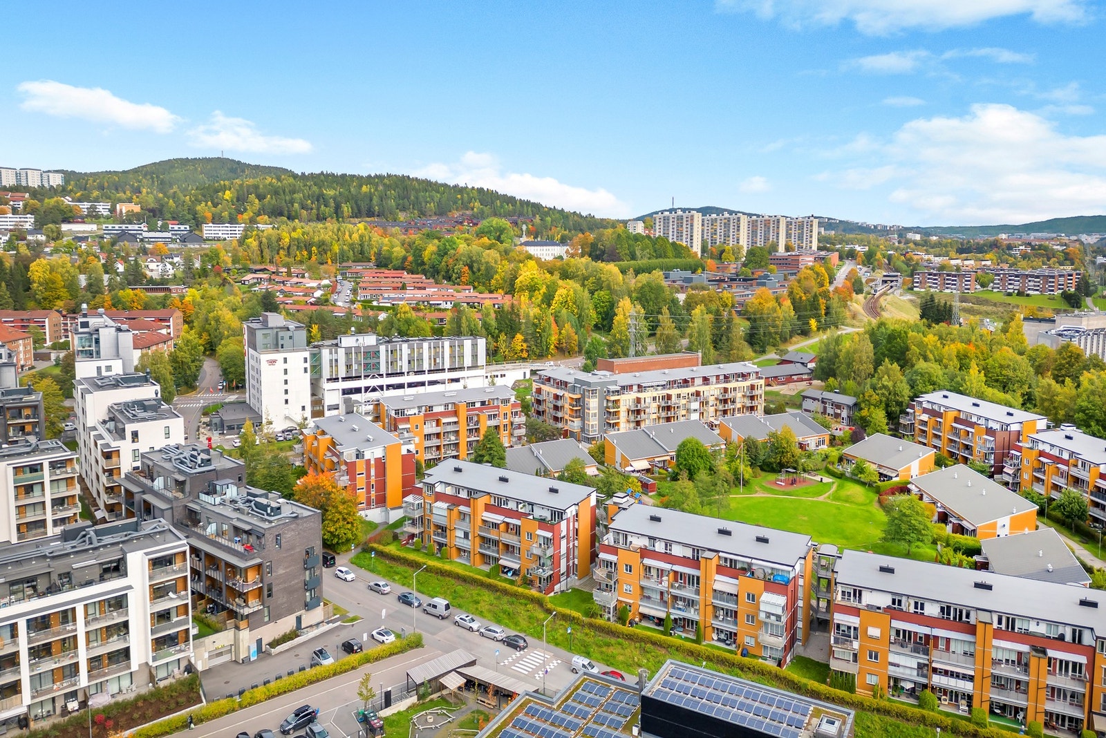 Lunden Hageby - Bilfritt område Galleribilde