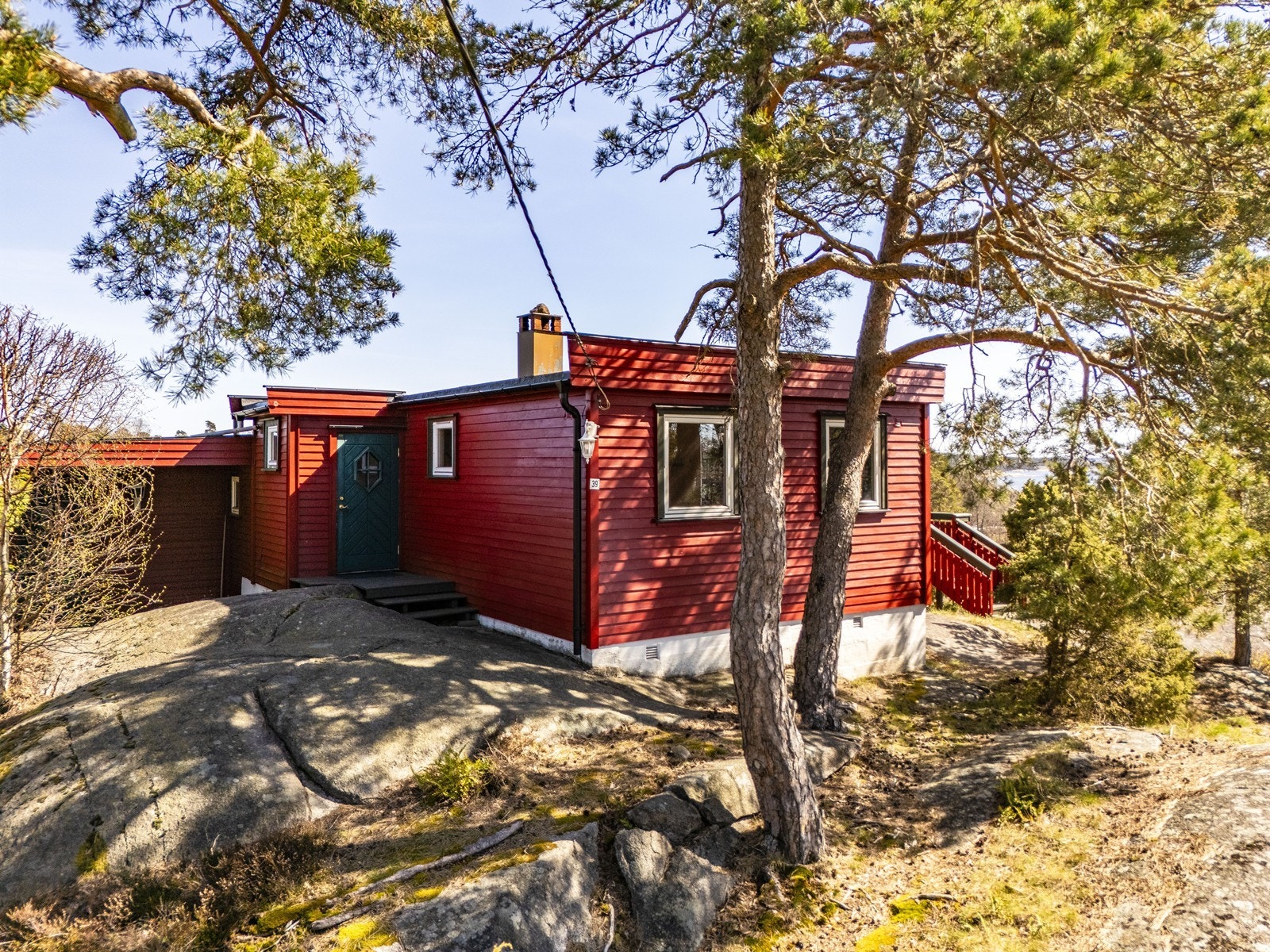 Velkommen til Årøskogen 39! Foto: Eirik Andersen Galleribilde