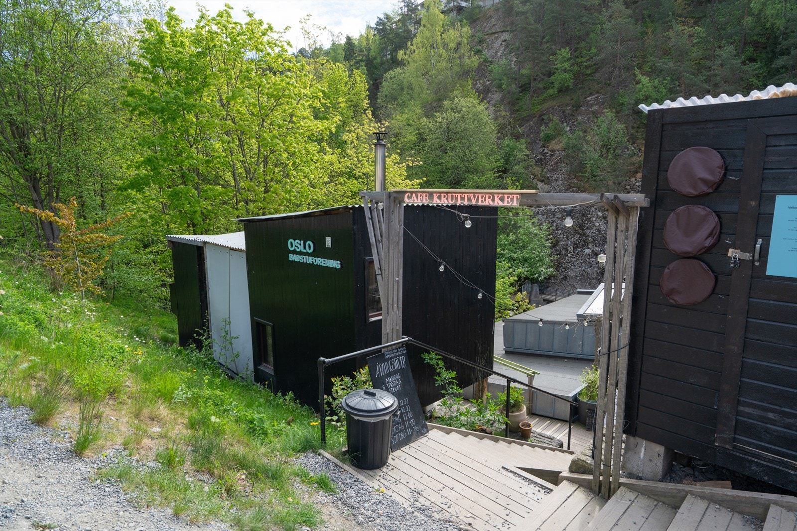 Like ved leiligheten finner du Kruttverket og Oslo Badstueforening. Galleribilde