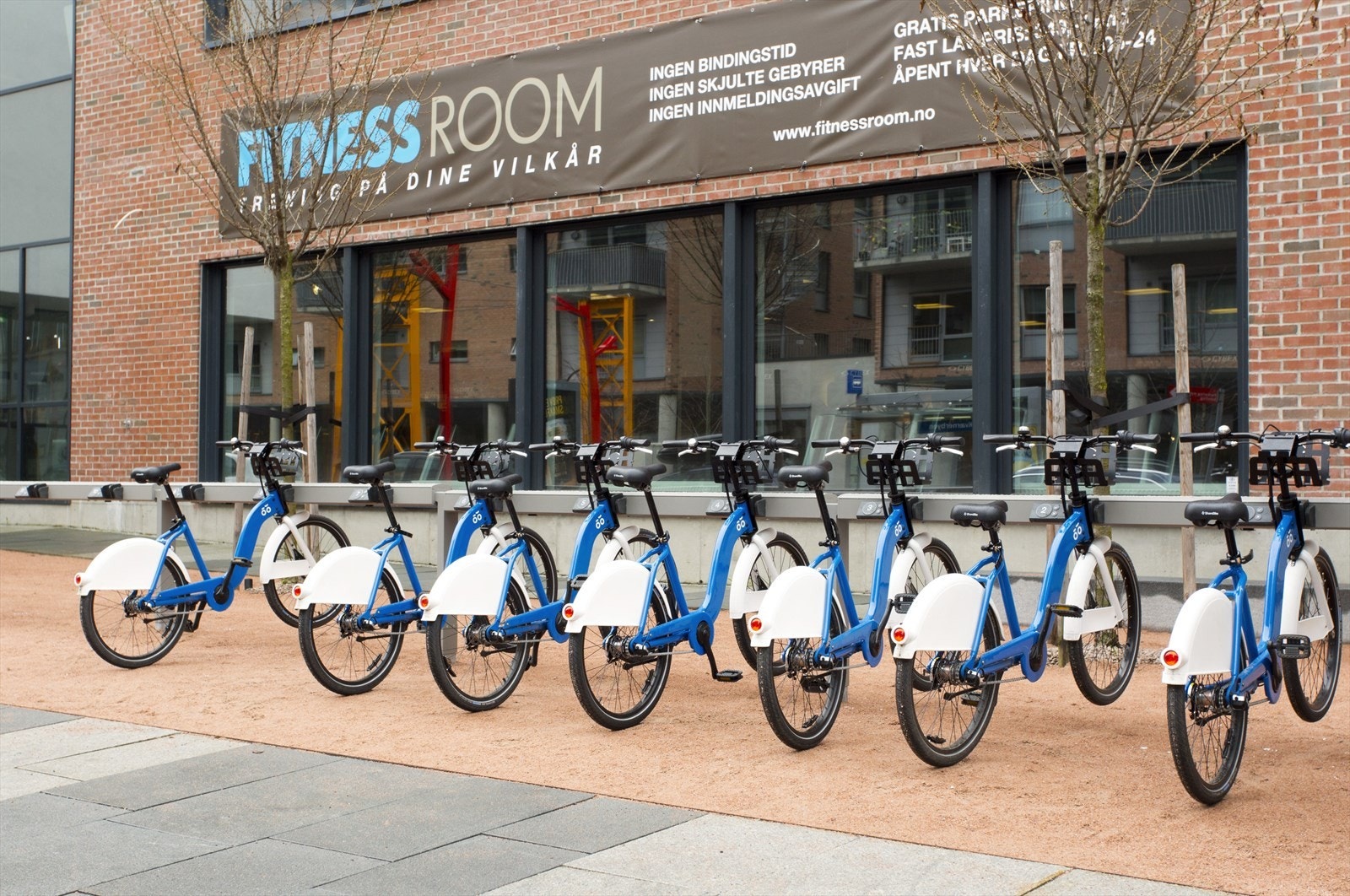 Fitnessroom Kværnerbyen. Galleribilde