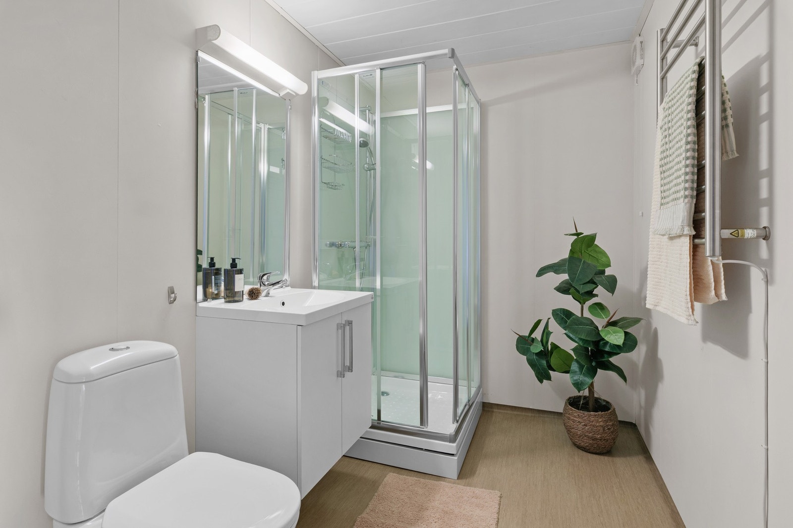 Badet i kjelleretasjen. Galleribilde