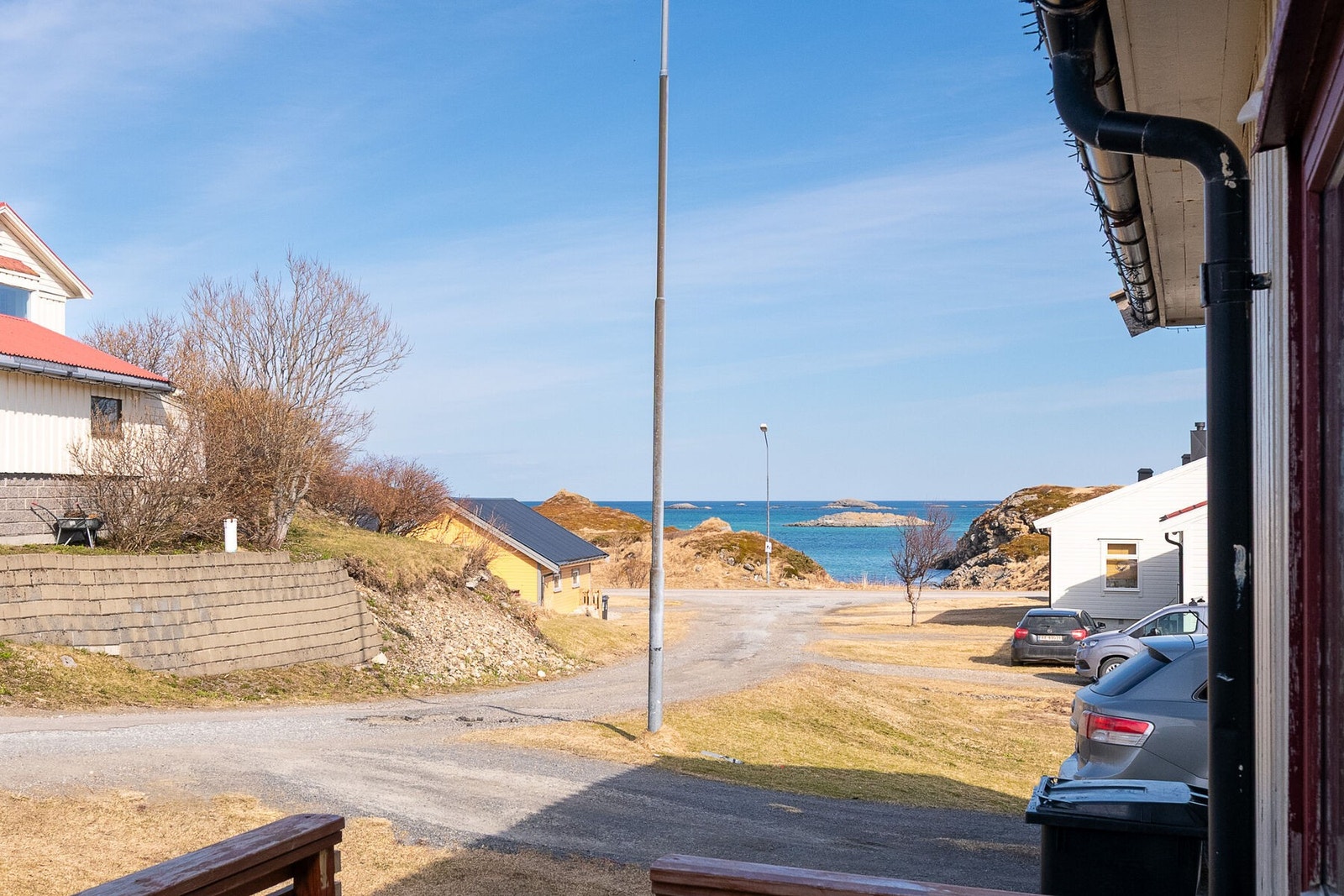 Herfra kan du nyte utsikt ned mot storhavet. Galleribilde