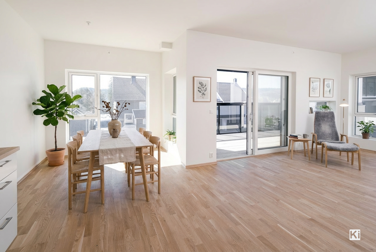 Ki-redigert møblering Galleribilde