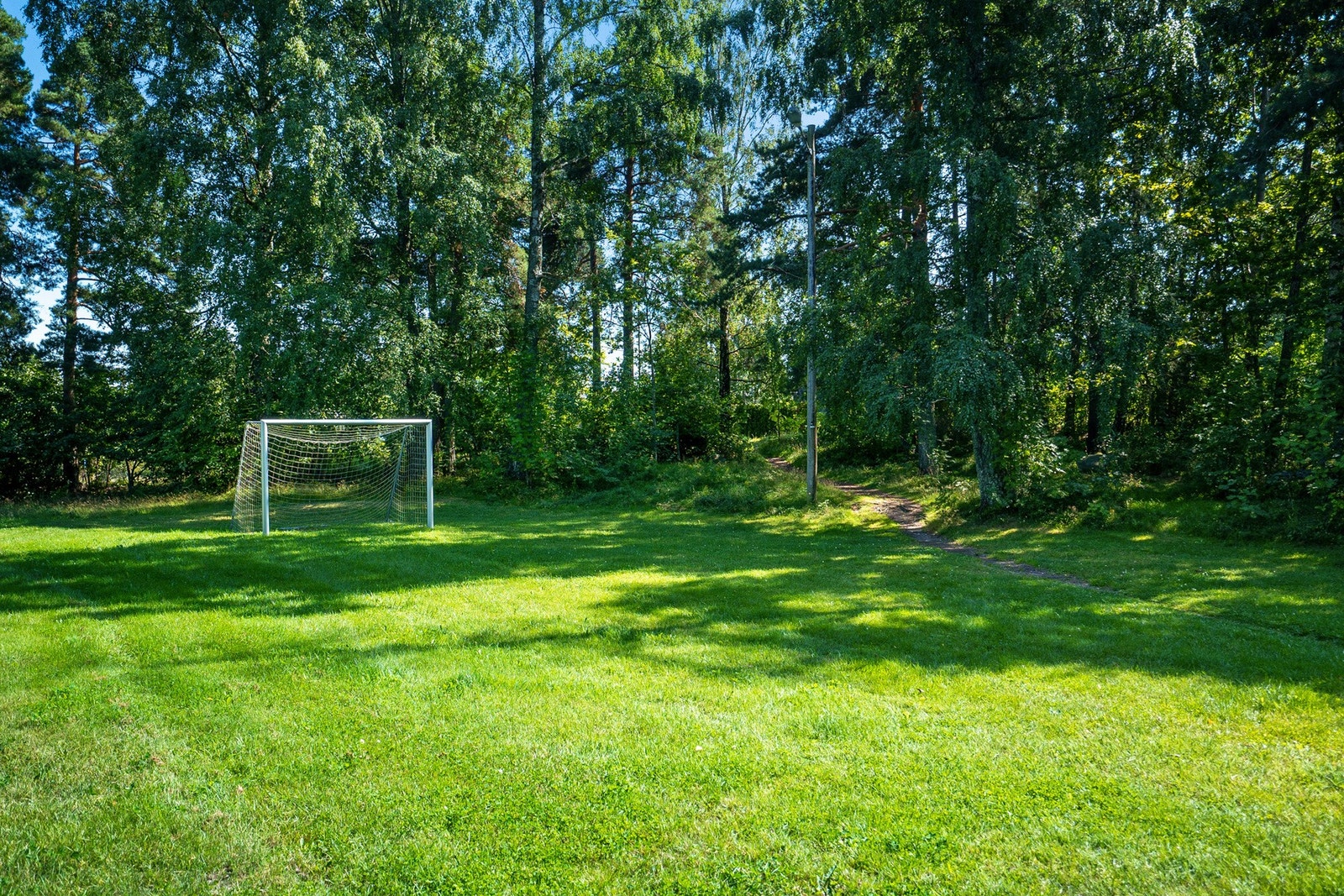 Fotball løkke i gaten Galleribilde
