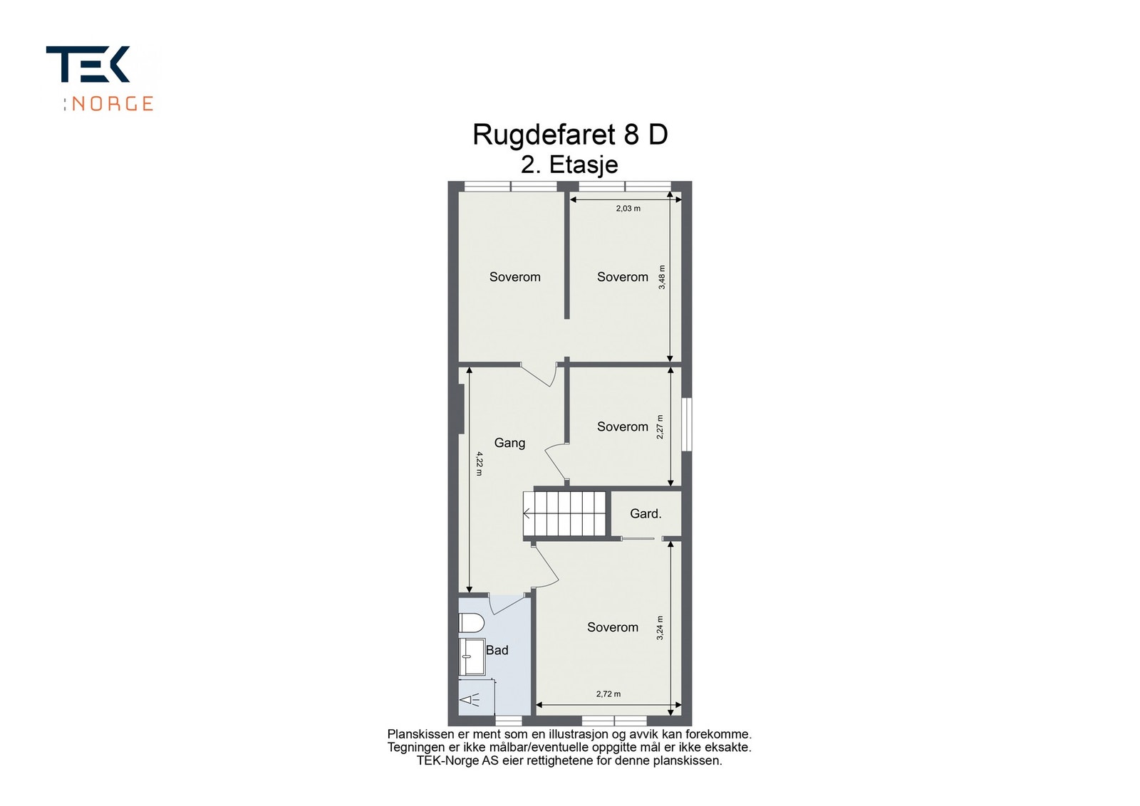 Plantegning - 2.etasje Galleribilde