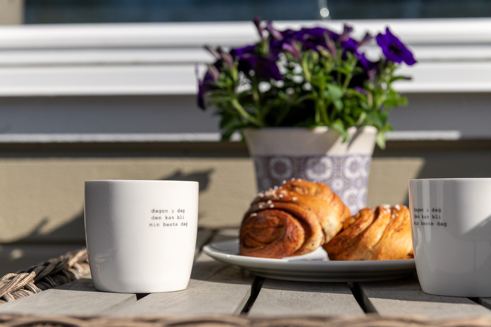 Et perfekt sted for morgenkaffen. Galleribilde