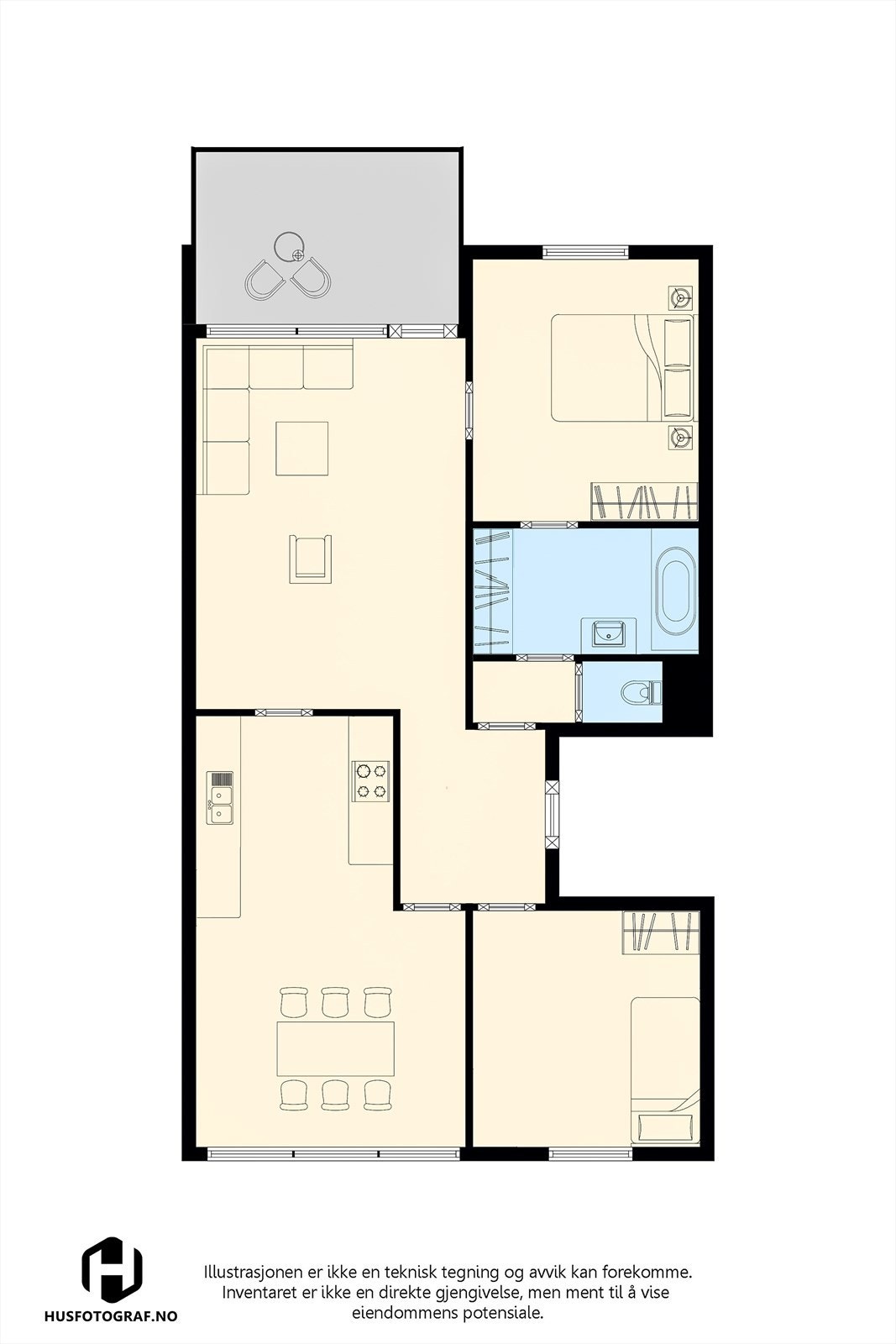 Planløsning. Galleribilde