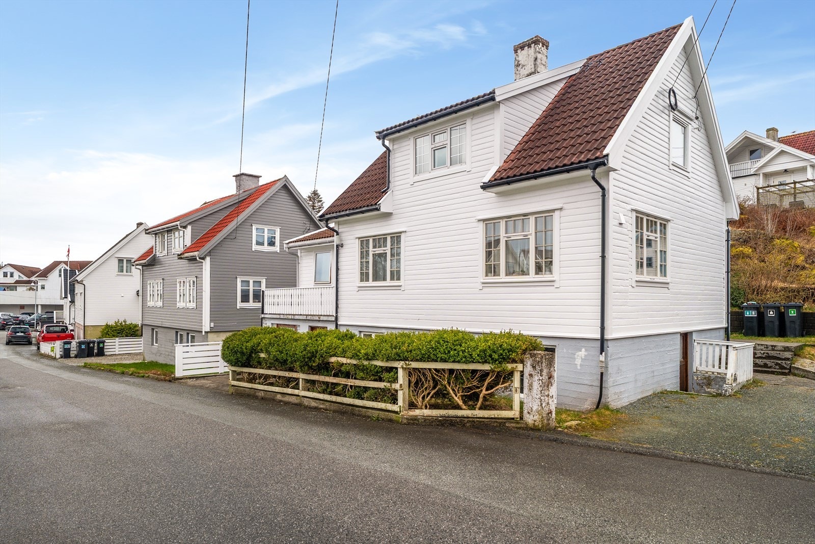 Boligen er malt utvendig i 2025 Galleribilde