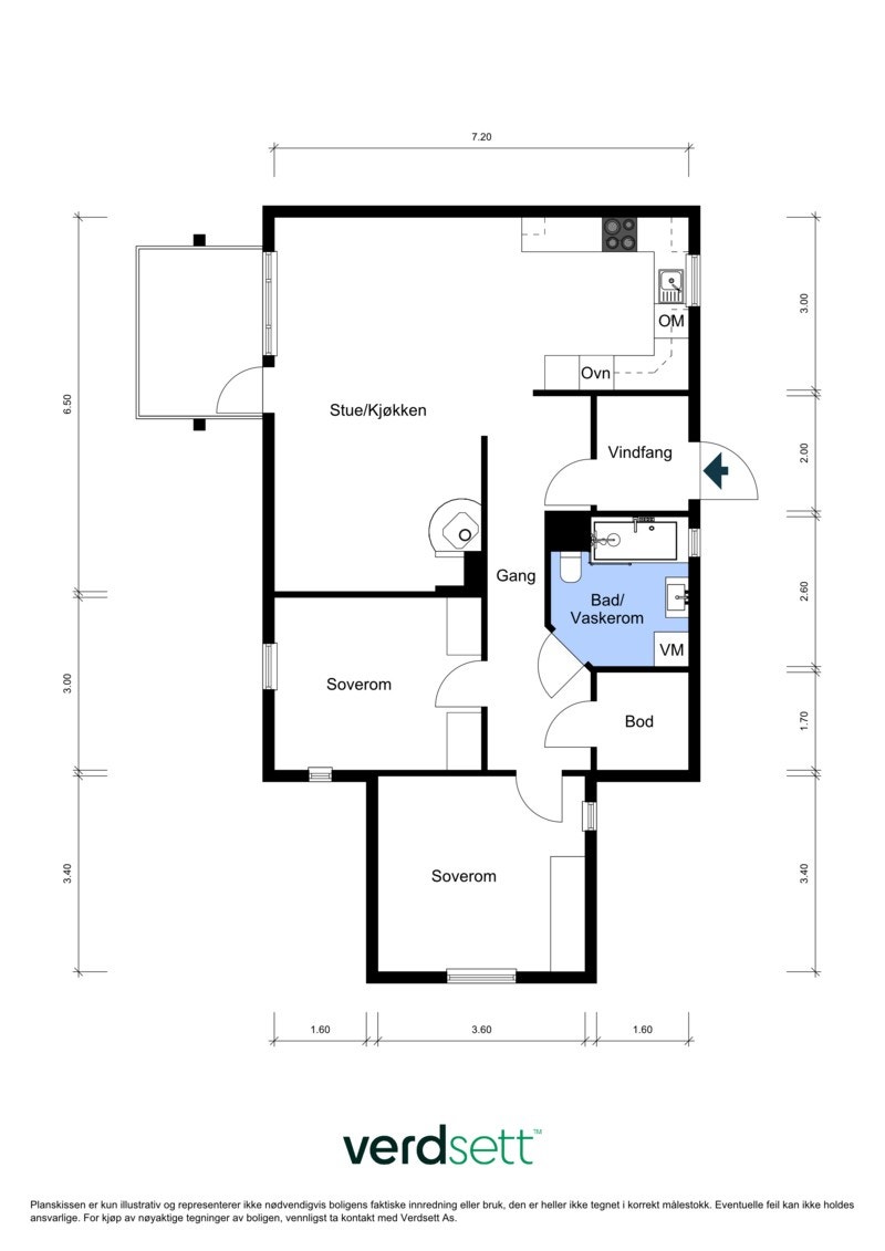 - Plantegning - Galleribilde