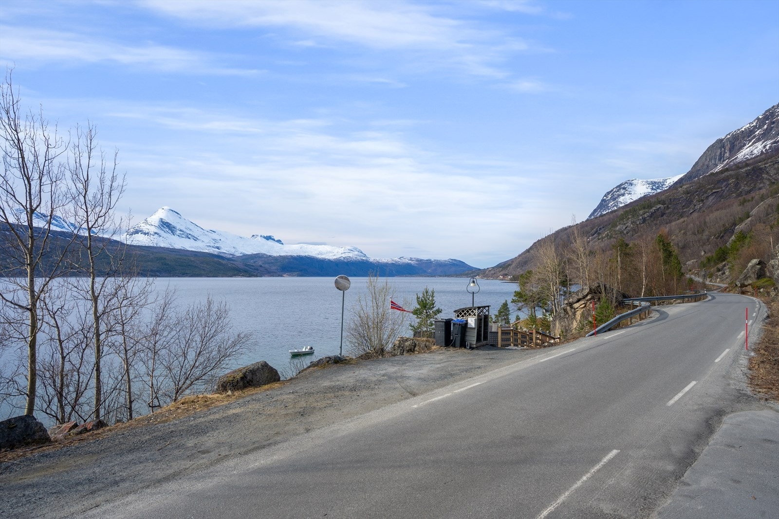 Parkering til hytten Galleribilde