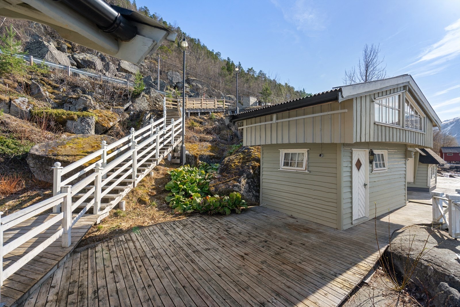 Uthus med badstue og hems Galleribilde