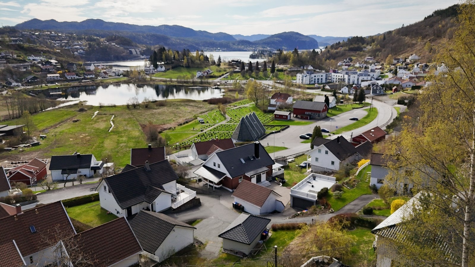 Flott utsikt fra eiendommen. Galleribilde