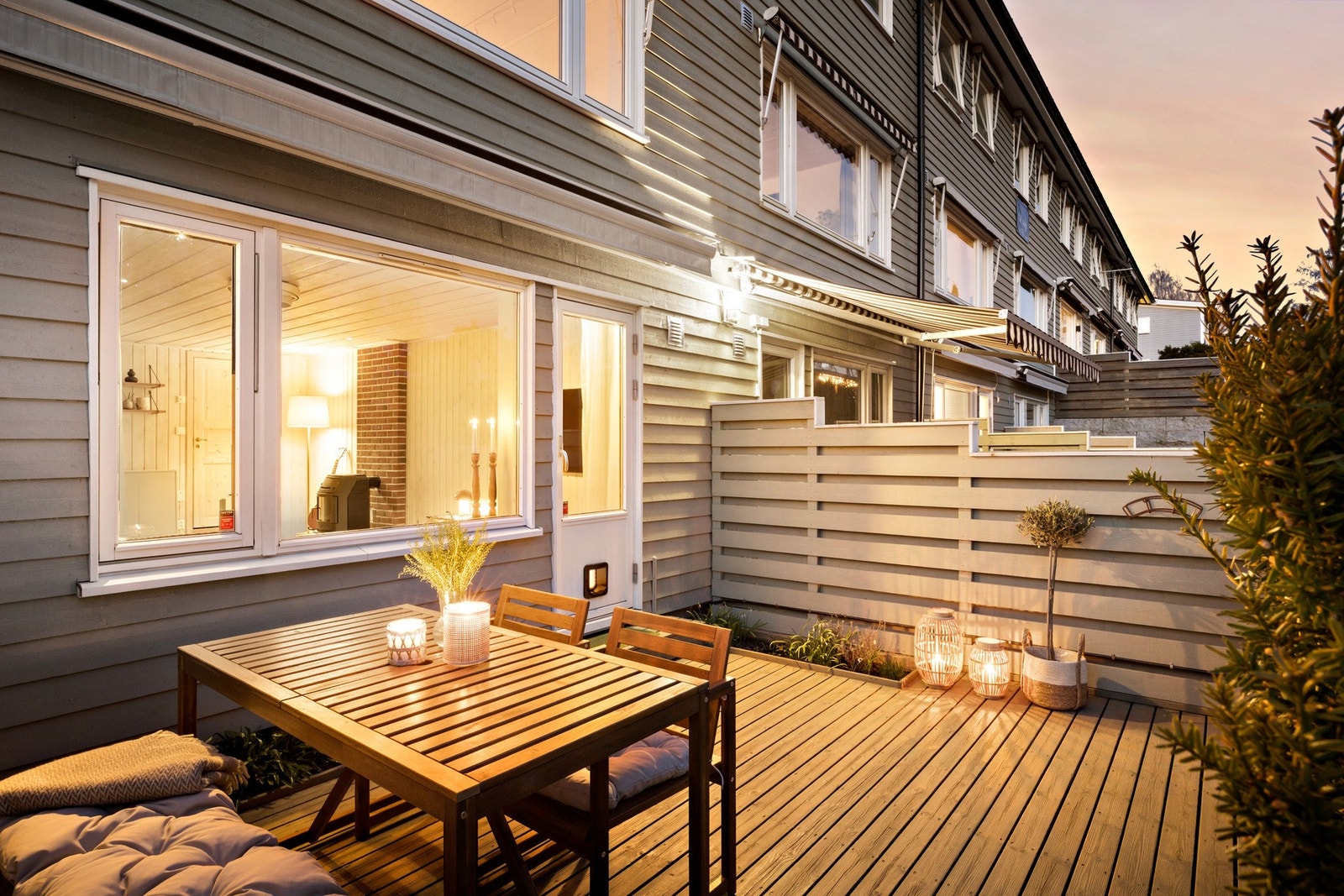 Markiser ble montert i 2022 Galleribilde