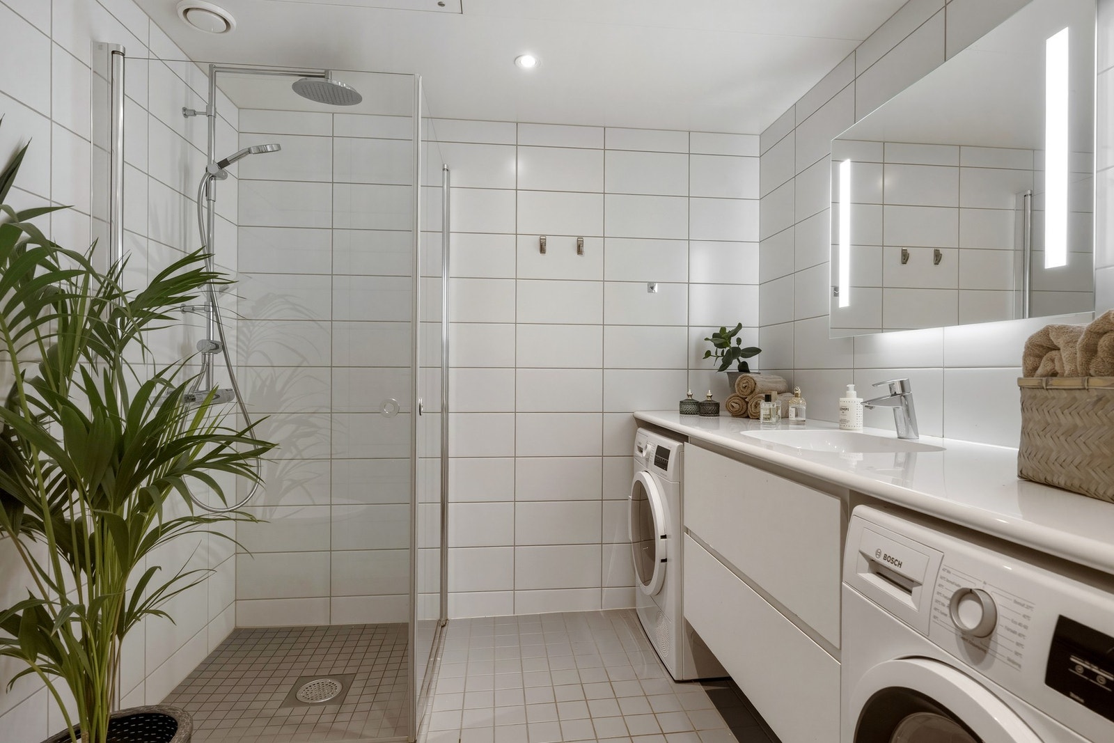 Badet har opplegg for vaskemaskin Galleribilde