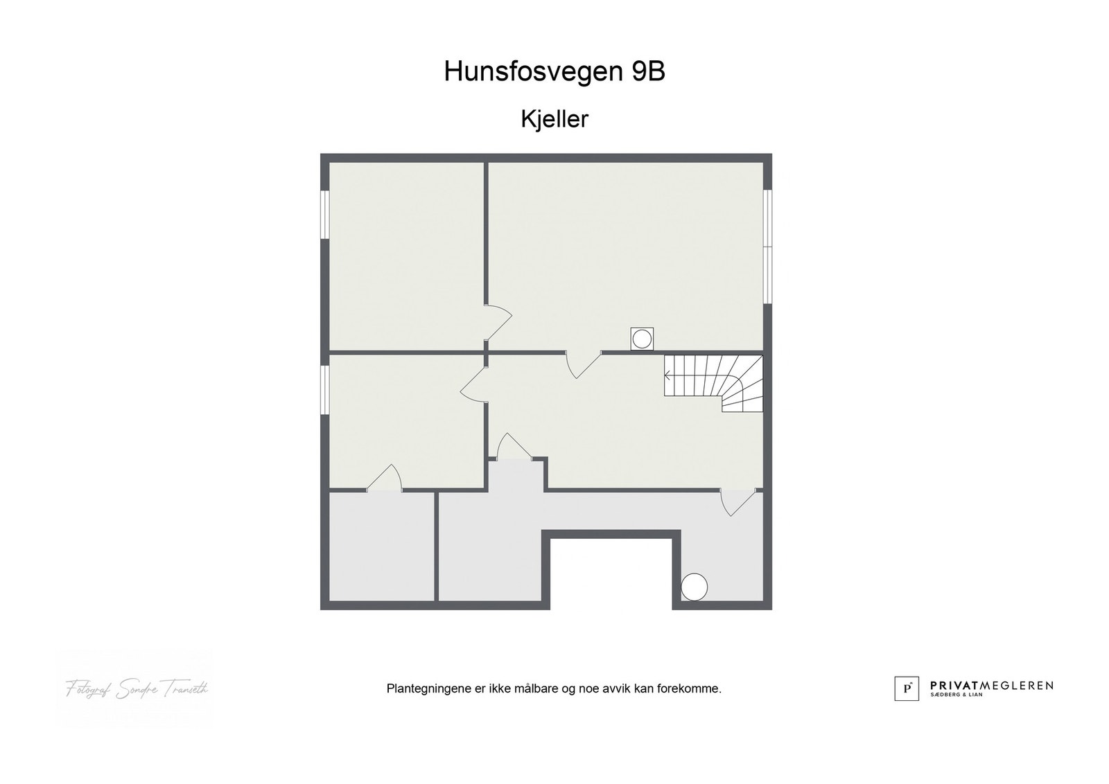 Romløsning i kjelleretasjen. Galleribilde