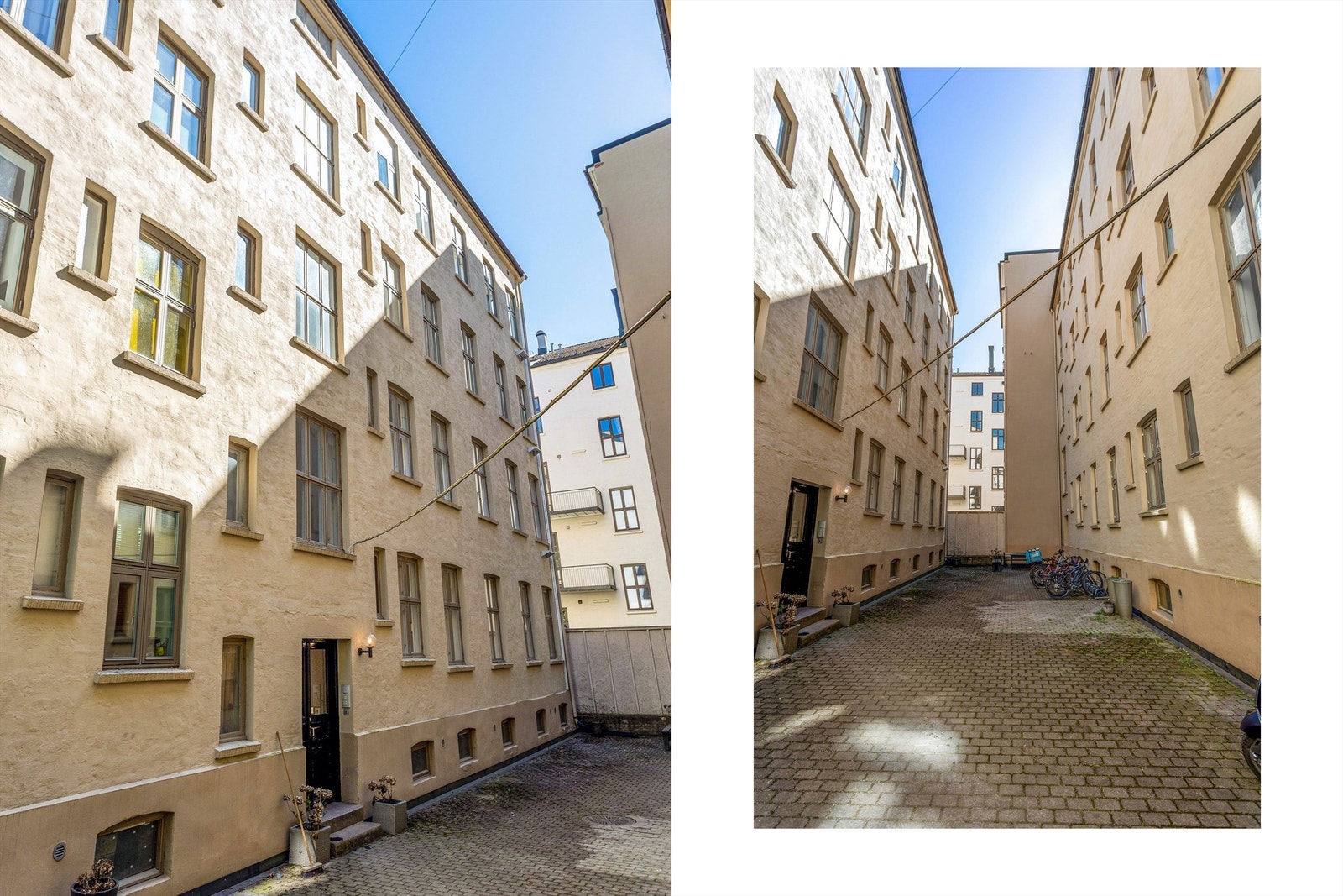 Rolig og skjermet bakgård. Leiligheten er tilknyttet President Harbitz' gate 5-7 sameie Galleribilde