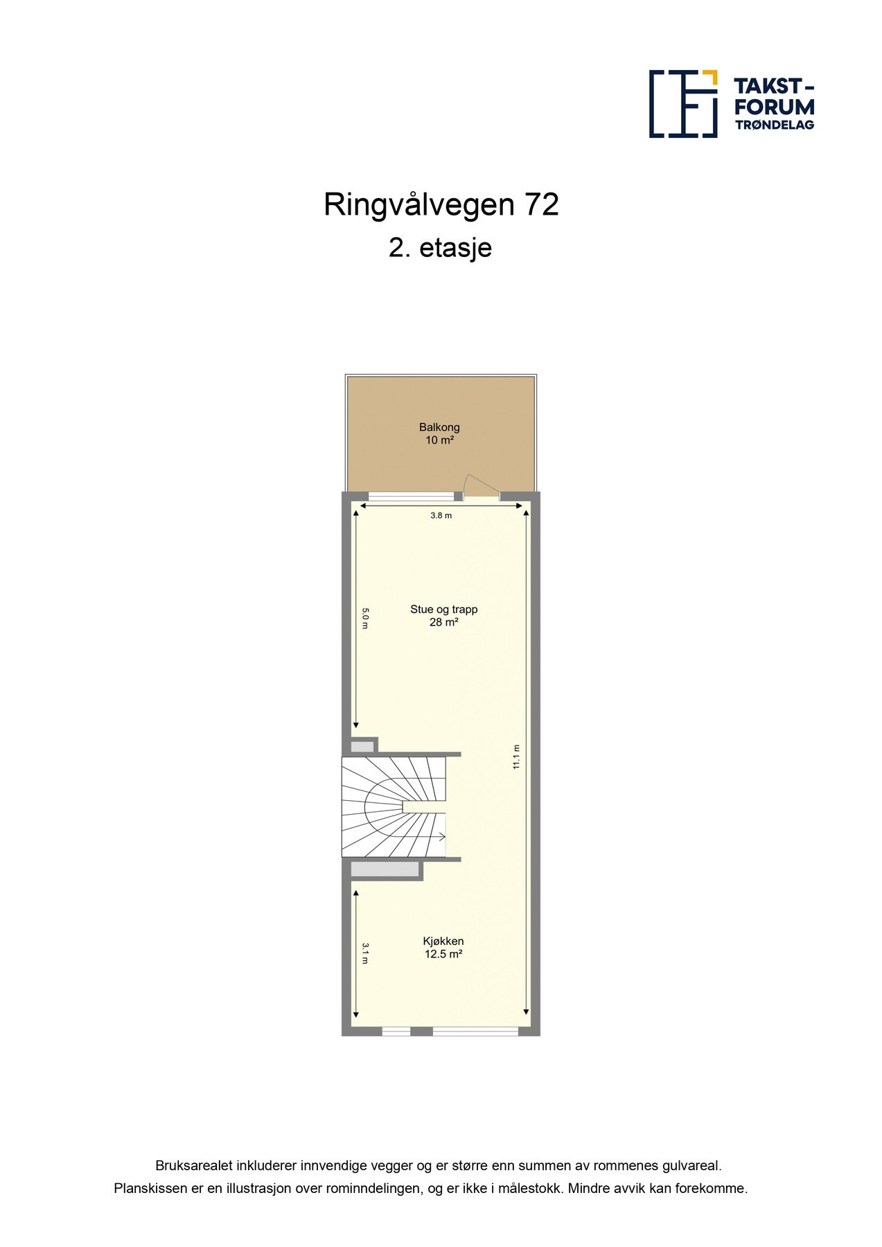 Plantegning 2. etasje Galleribilde