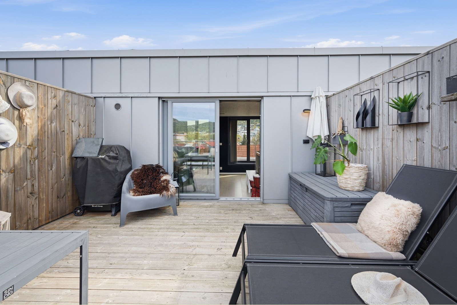 Egen takterrasse Galleribilde