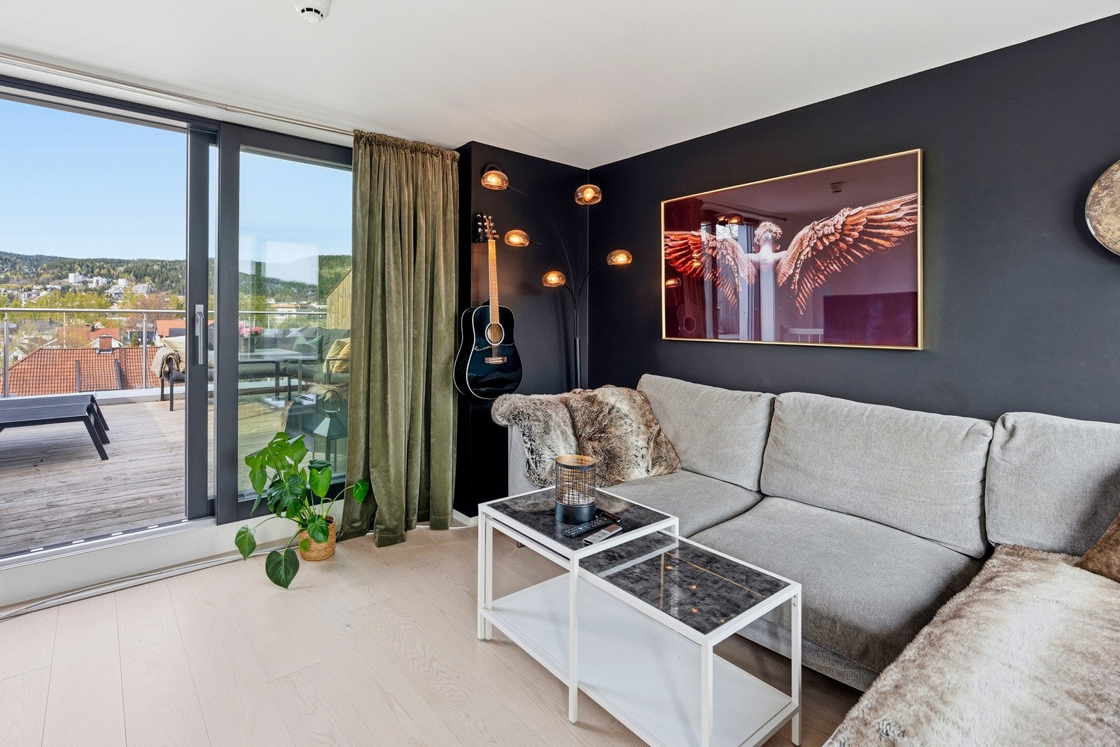 Loftstue Galleribilde