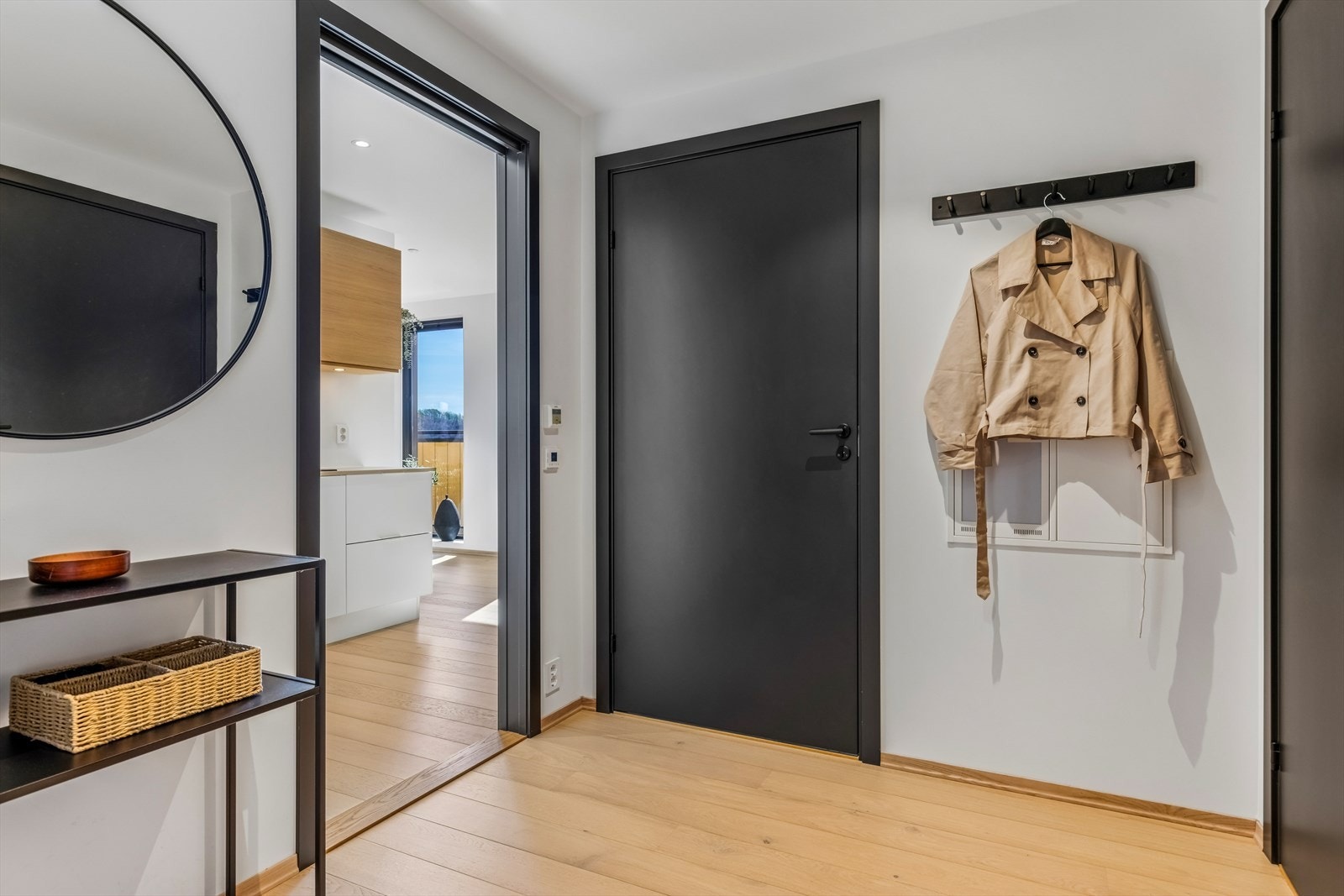 Entré med plass til oppheng Galleribilde