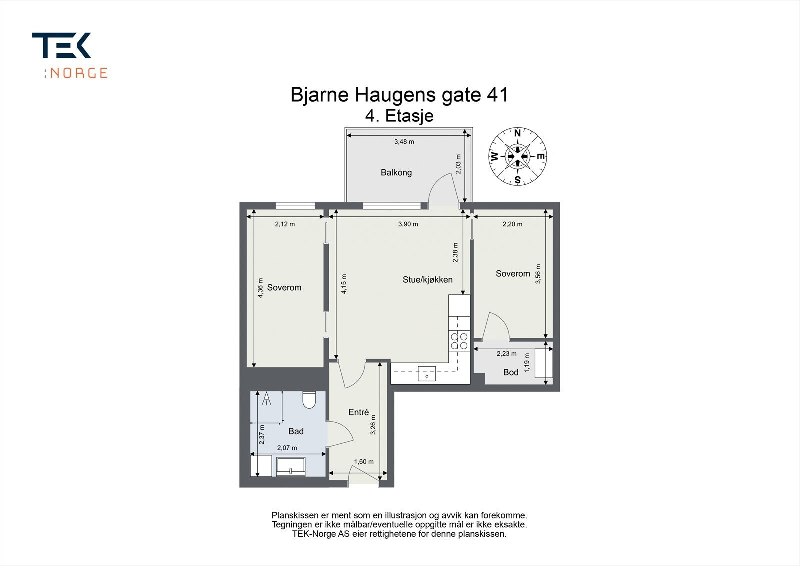 Plantegning. Galleribilde