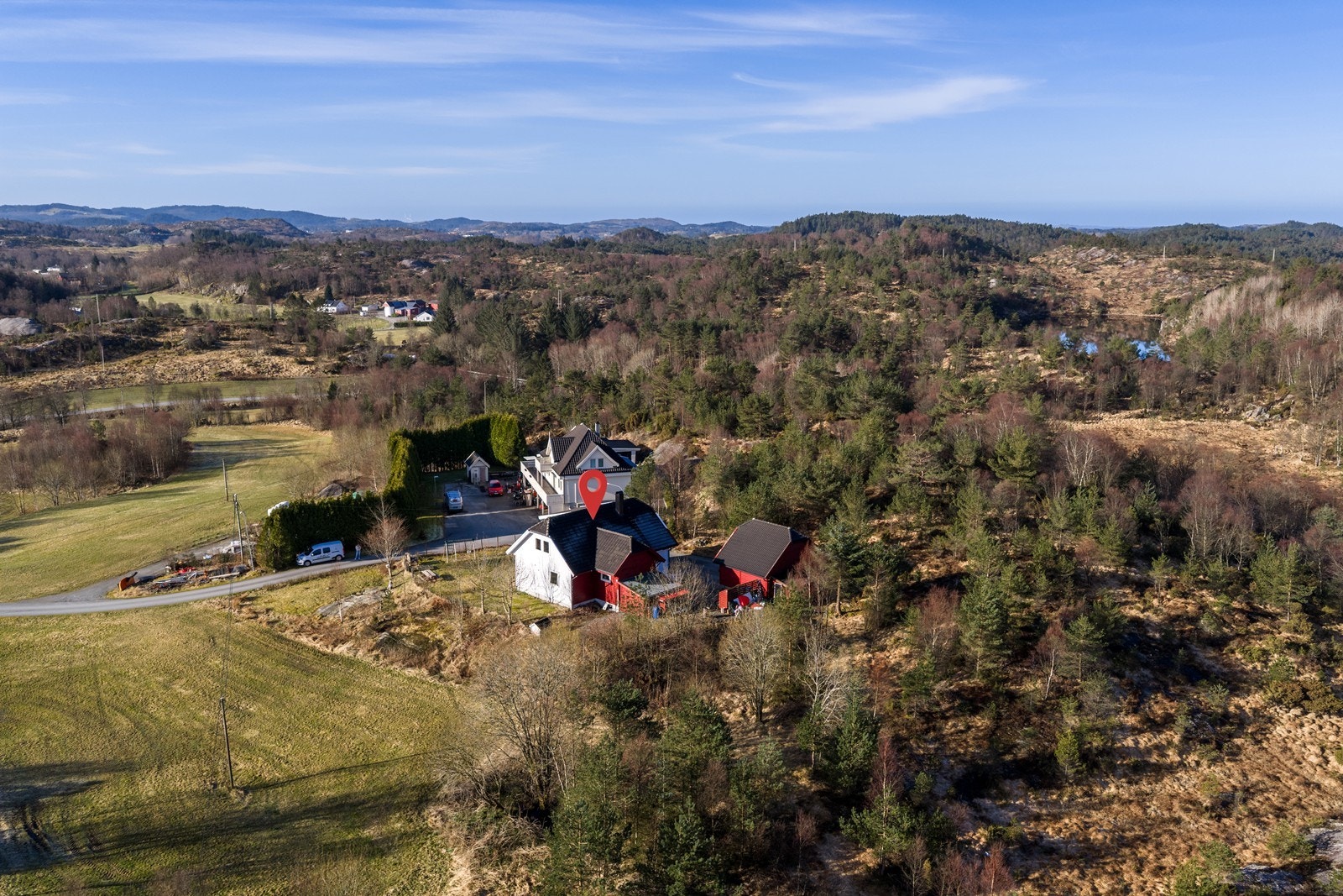 Område , landlige flotte omgivelser. Galleribilde