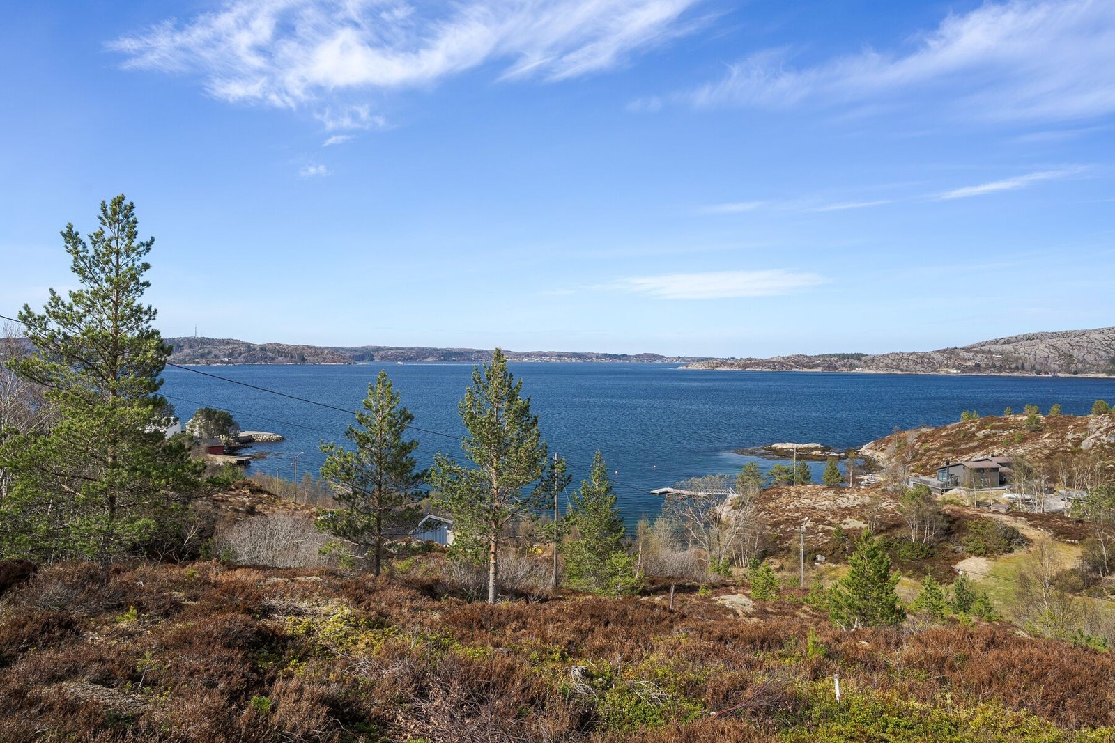 Flott utsikt mot sjøen! Galleribilde