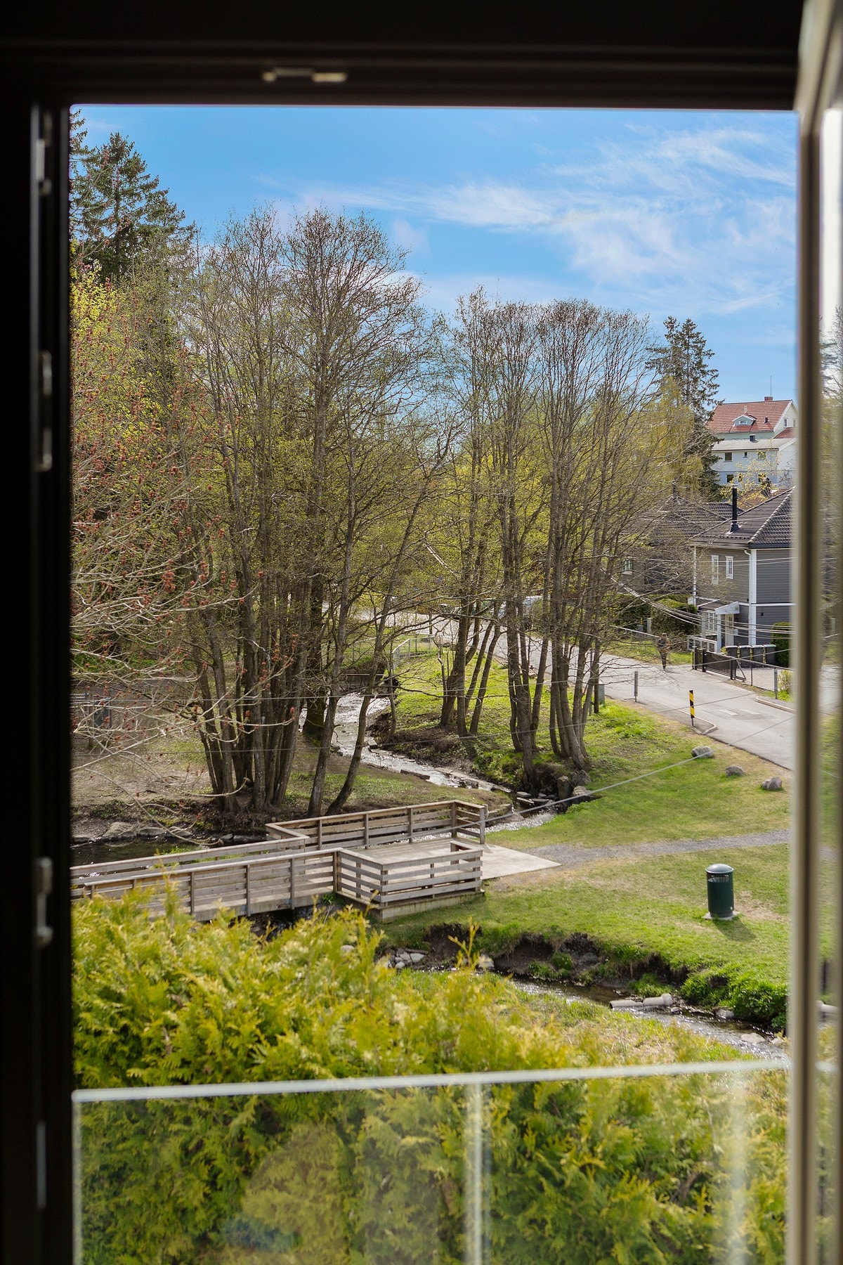 Fiskeplattingen hvor du kan få en ørret om du er heldig. Galleribilde