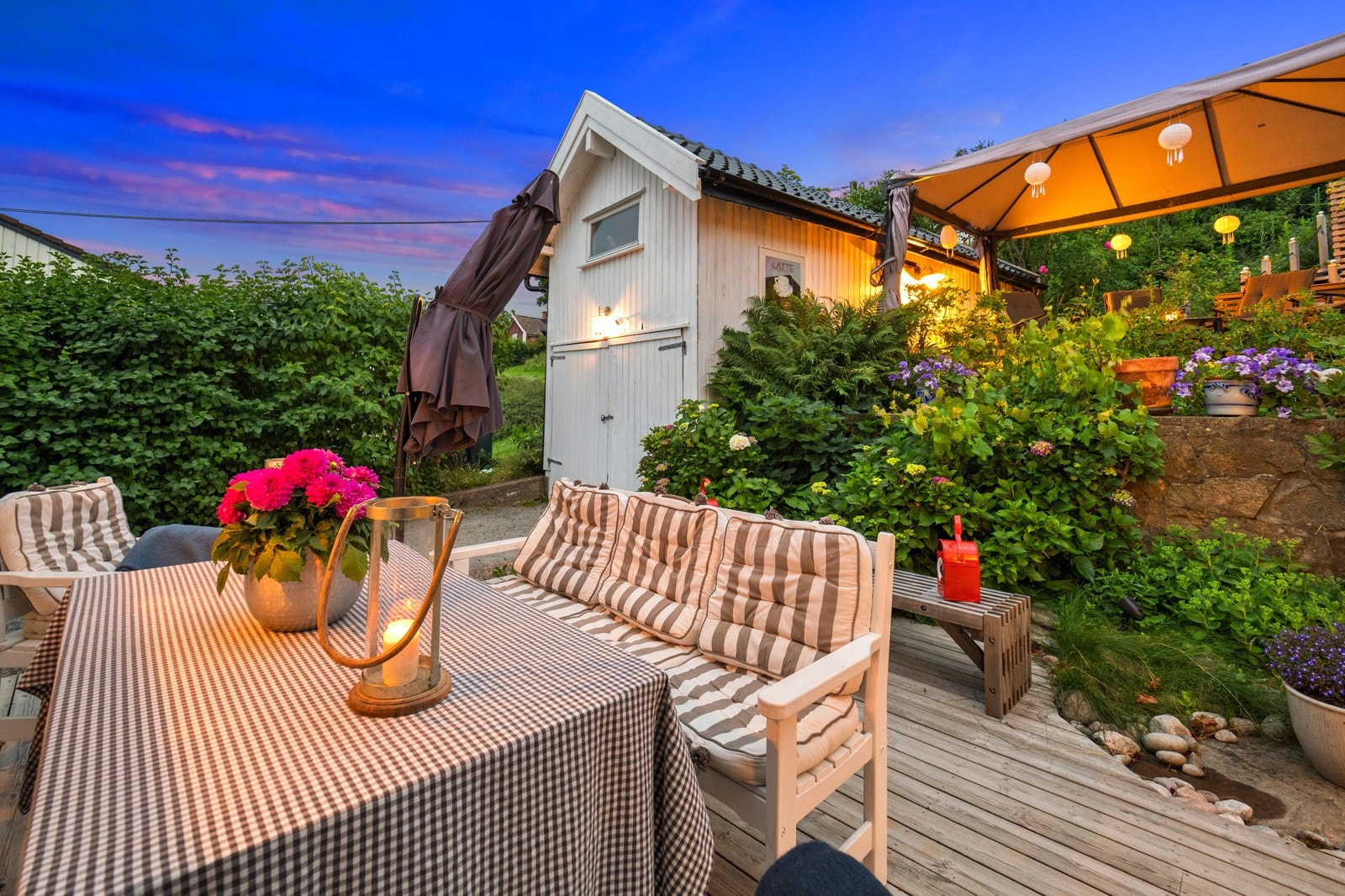 Stemningsbilde kveld Galleribilde