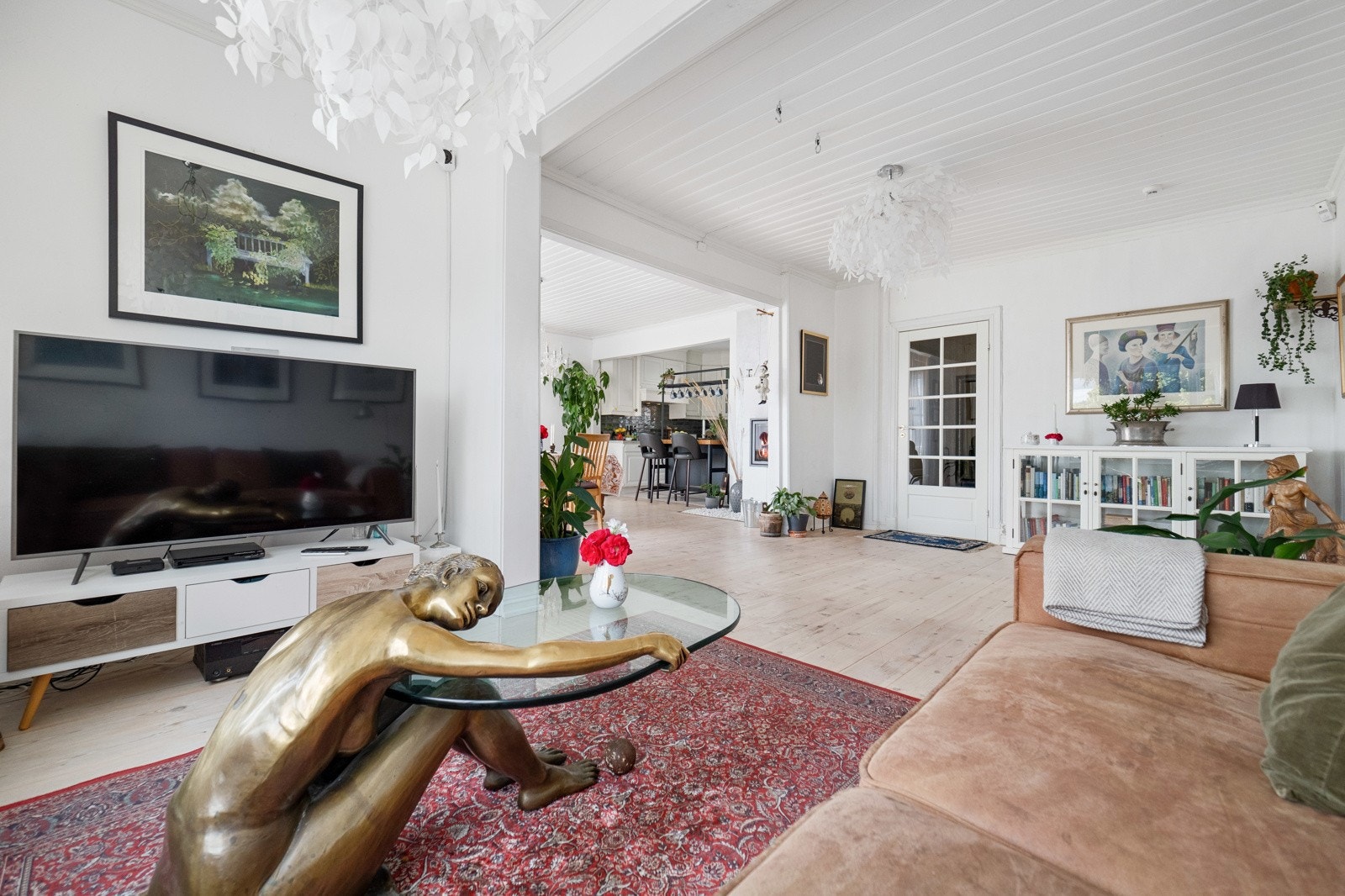 Hovedstuen benyttes som tv-stue Galleribilde