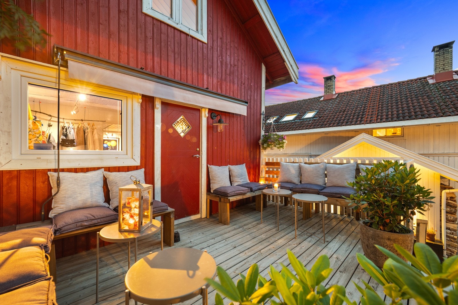 Stemningsbilde kveld Galleribilde