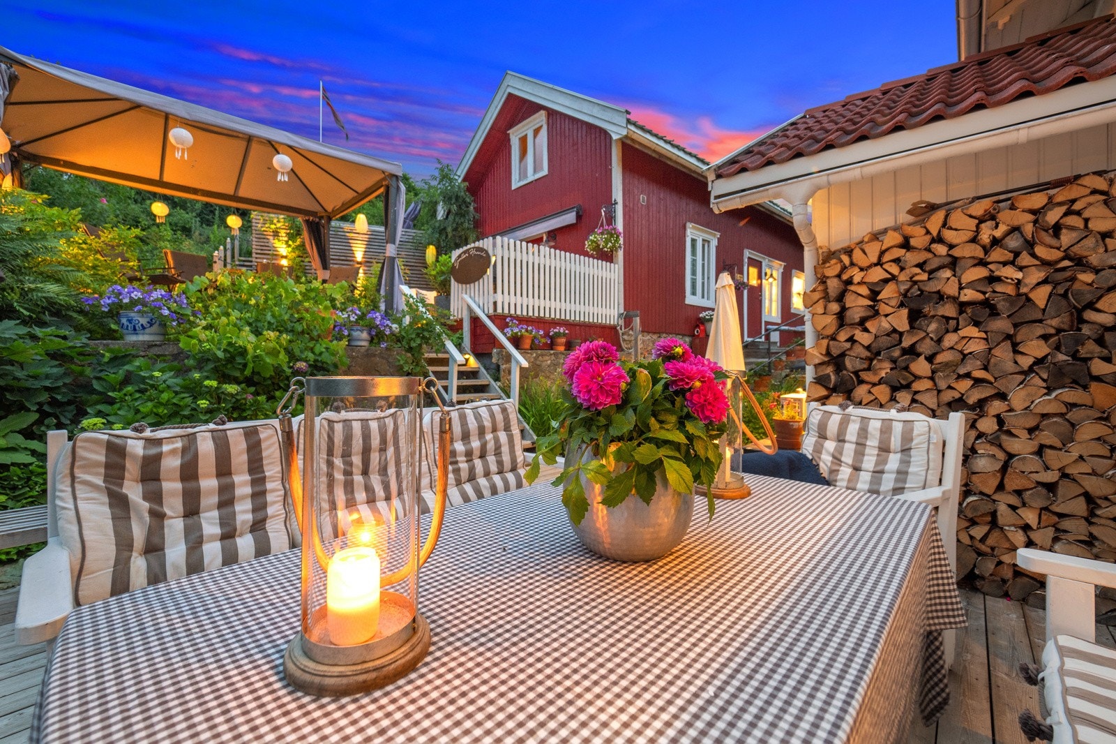 Stemningsbilde kveld Galleribilde