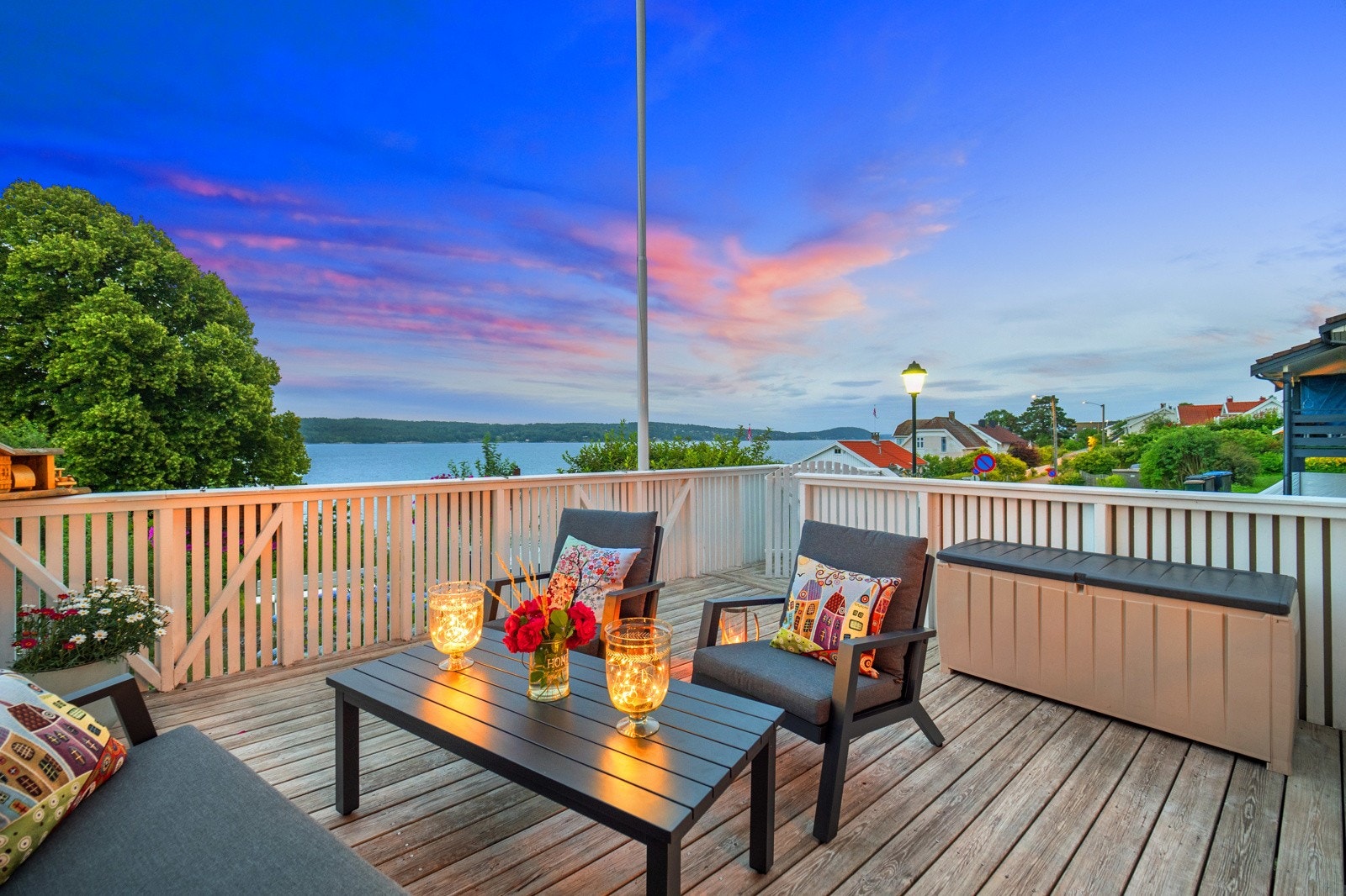 Stemningsbilde kveld Galleribilde