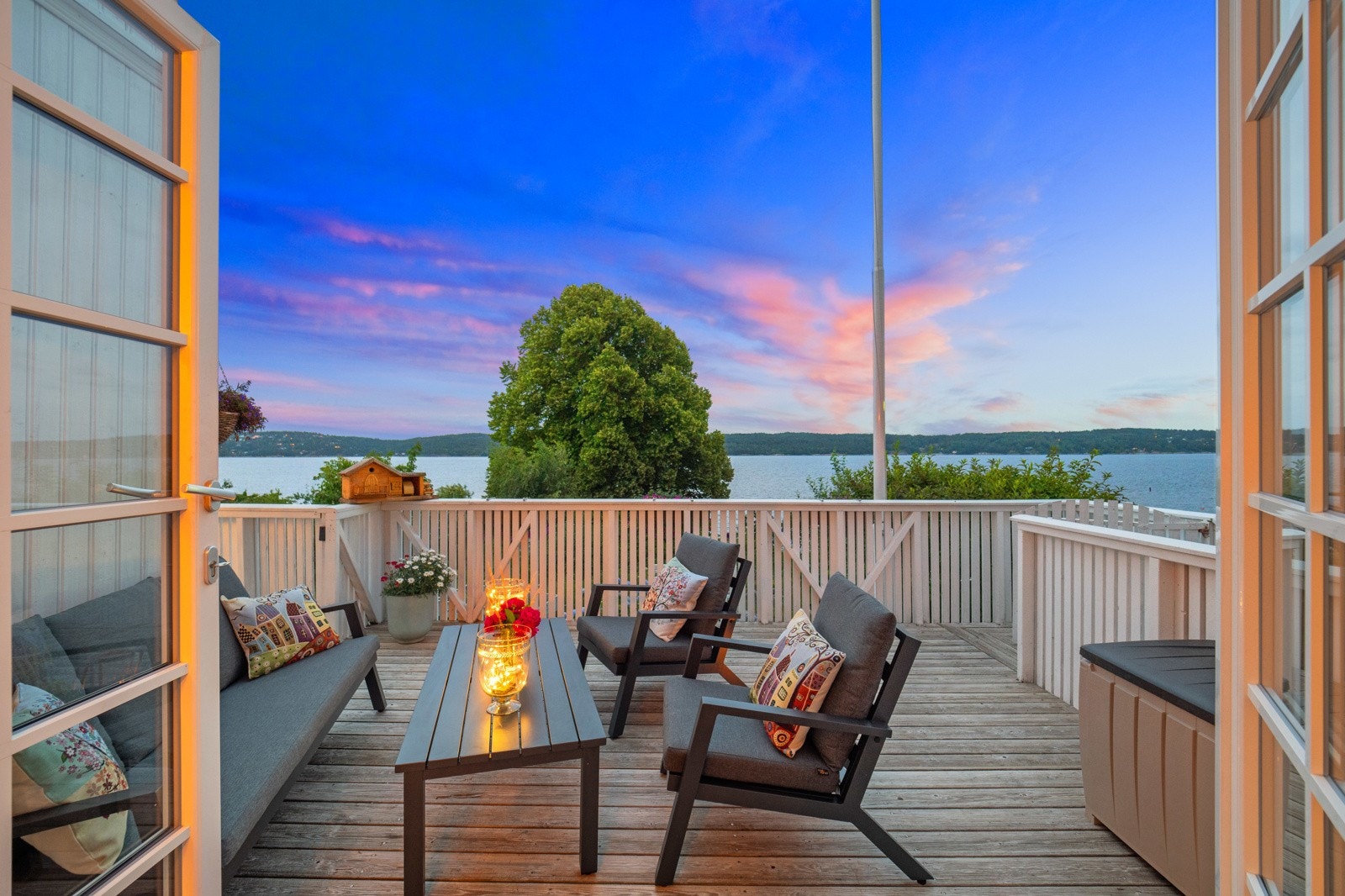 Stemningsbilde kveld Galleribilde