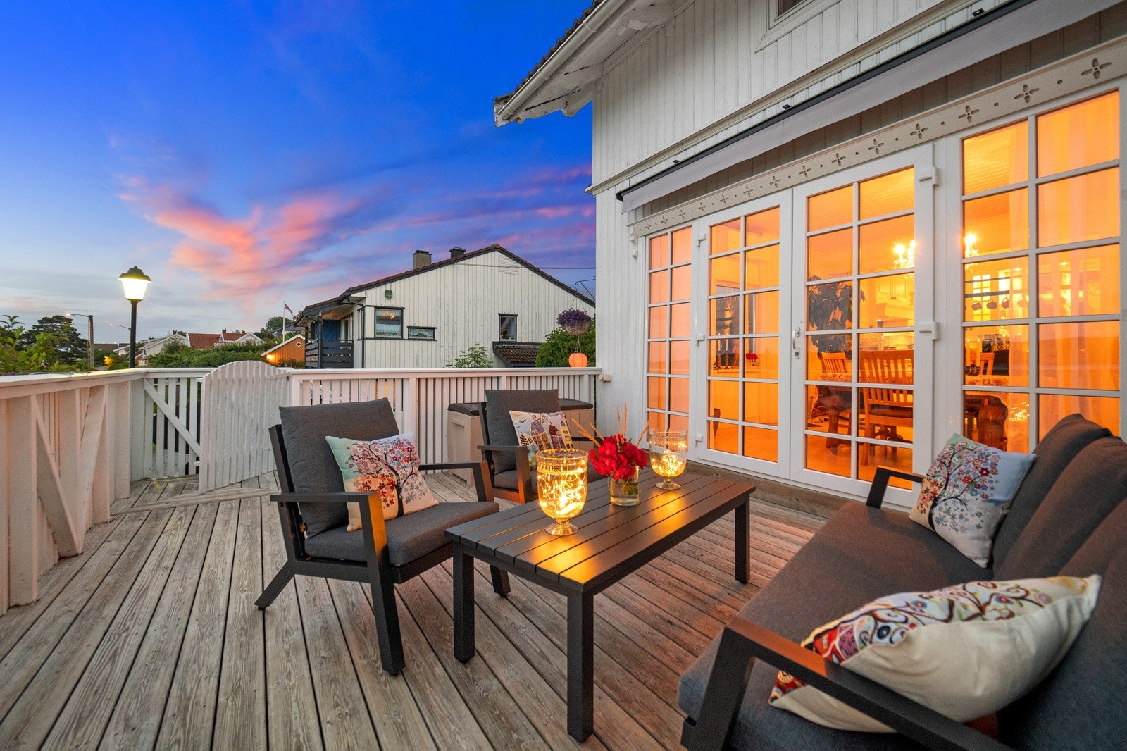 Stemningsbilde kveld Galleribilde