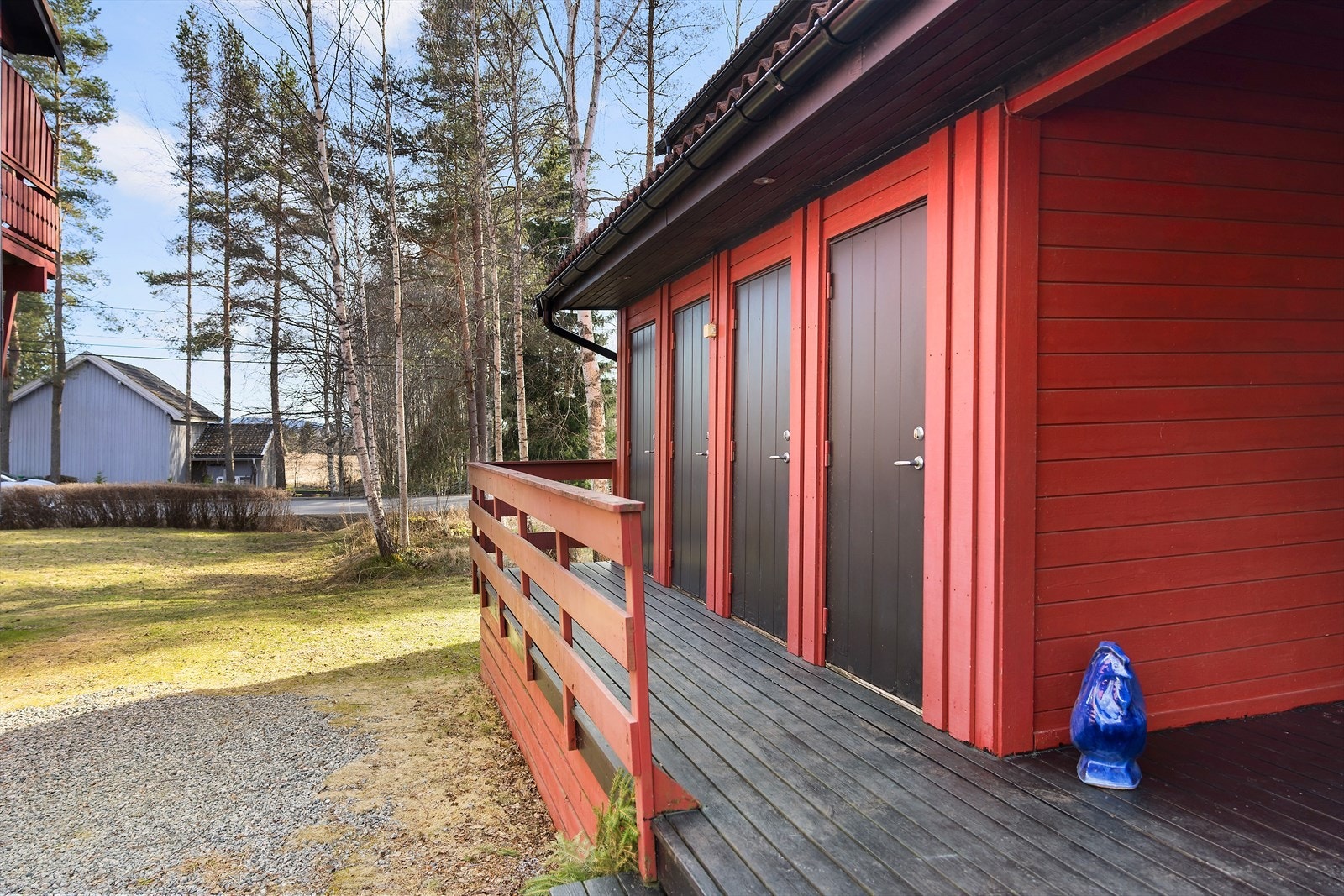 Leiligheten disponerer praktisk utebod. Galleribilde