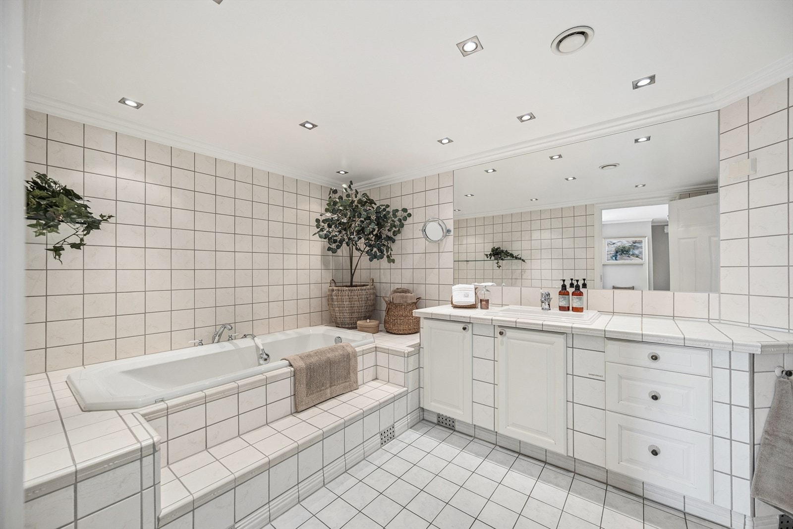 Det er mekanisk avtrekk på badet. Galleribilde