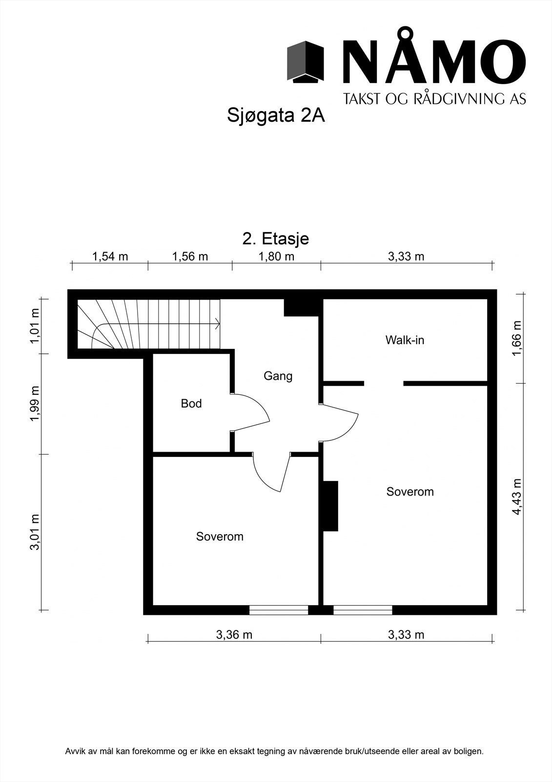 Plantegning 2. etasje. Galleribilde