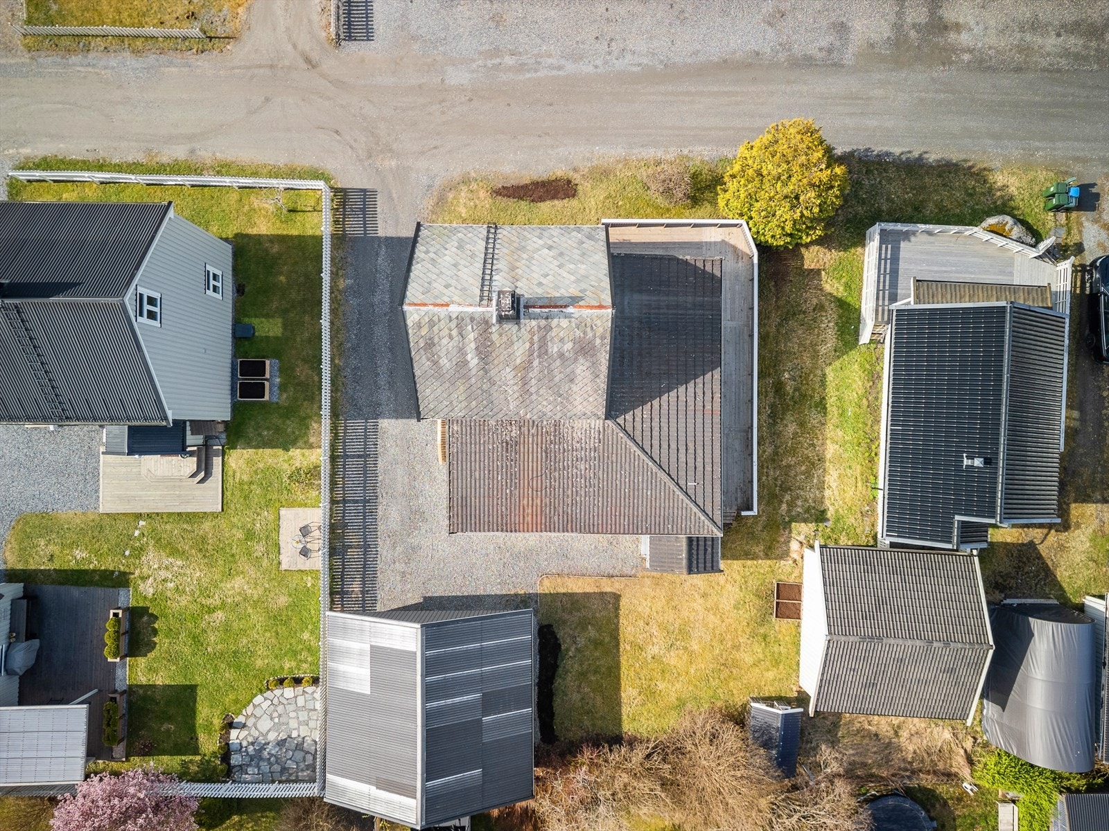 Dronefoto Galleribilde
