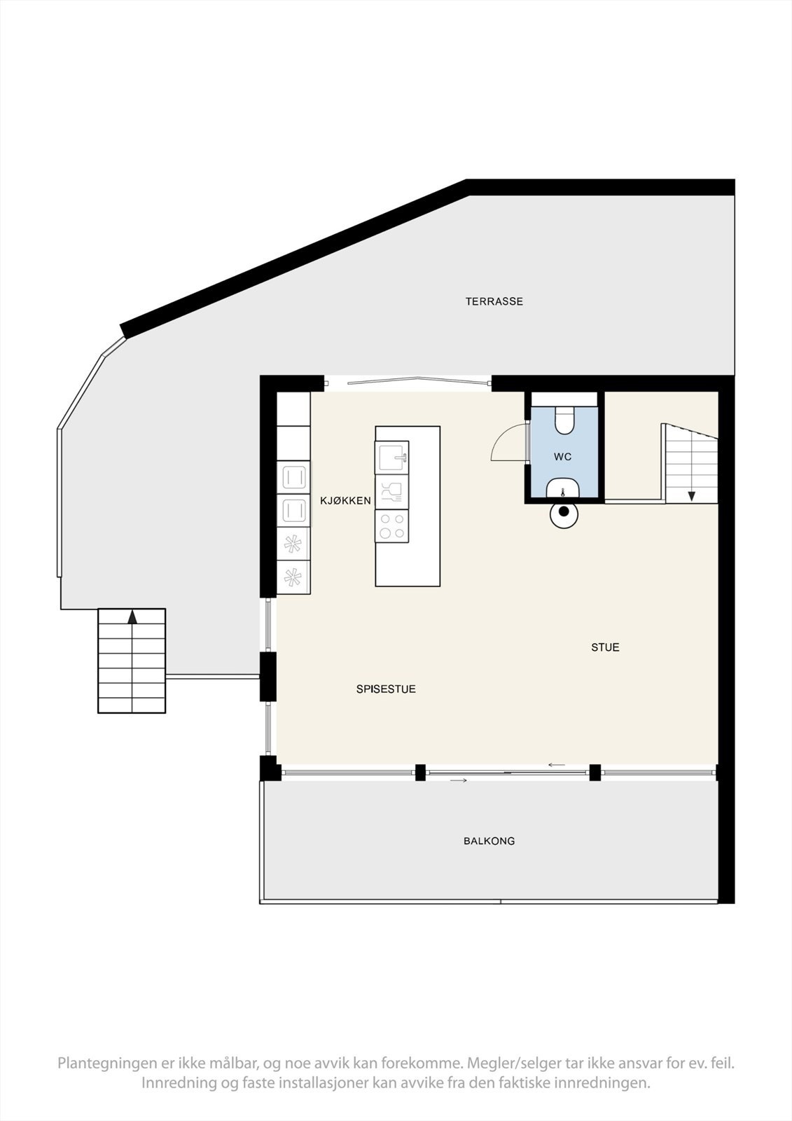 Plantegning 3.etasje Galleribilde