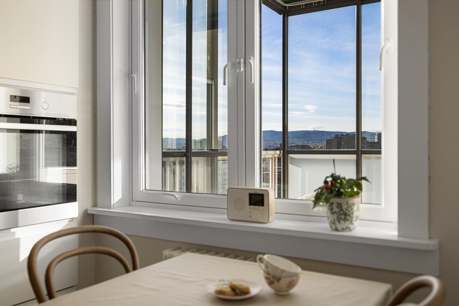 Trivelig utsikt å nyte frokosten til. Galleribilde